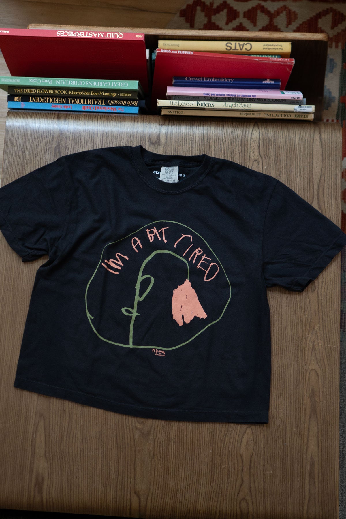 T-Shirt Carré CC 'Bit Tired'