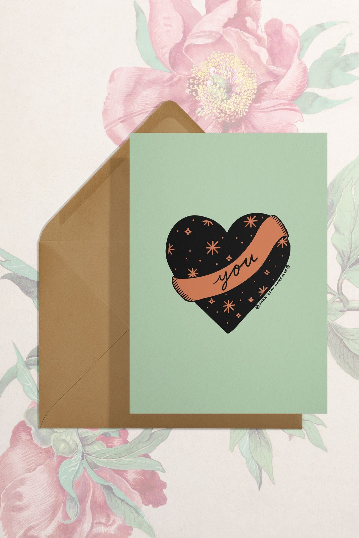 Carte de Voeux 'You (heart)'
