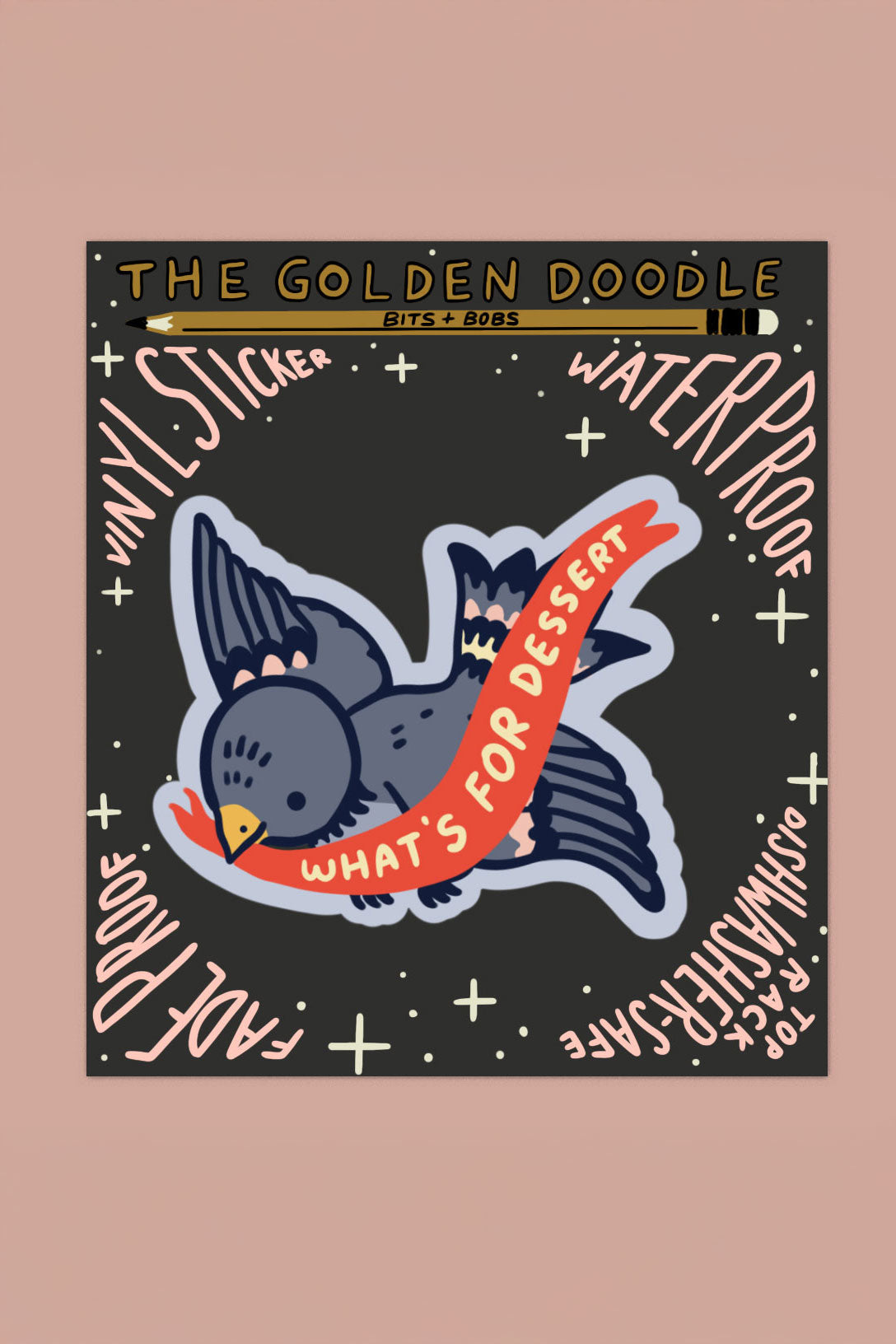 Autocollant 'What's For Dessert'