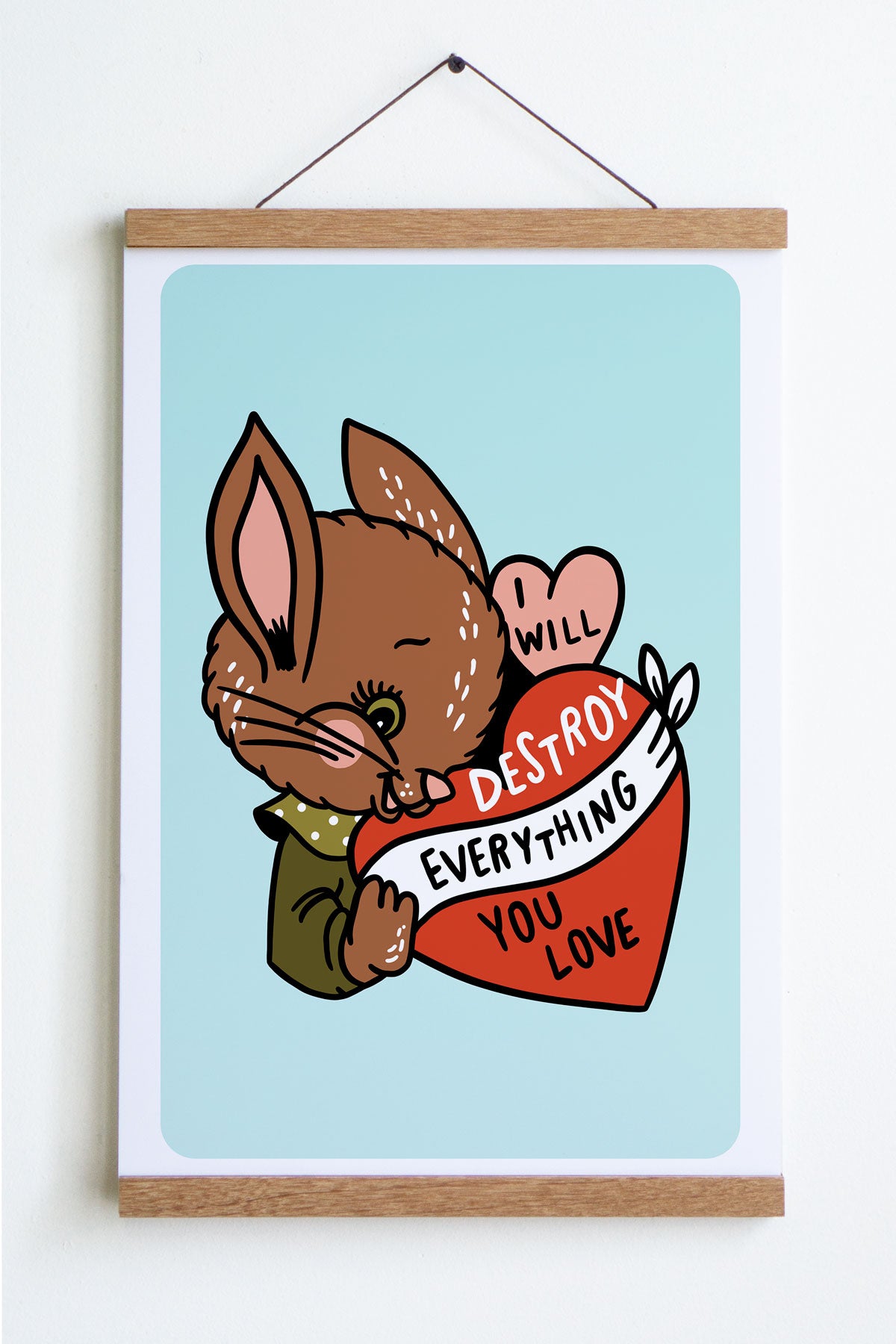 Affiche 'Destroy (Bunny)'