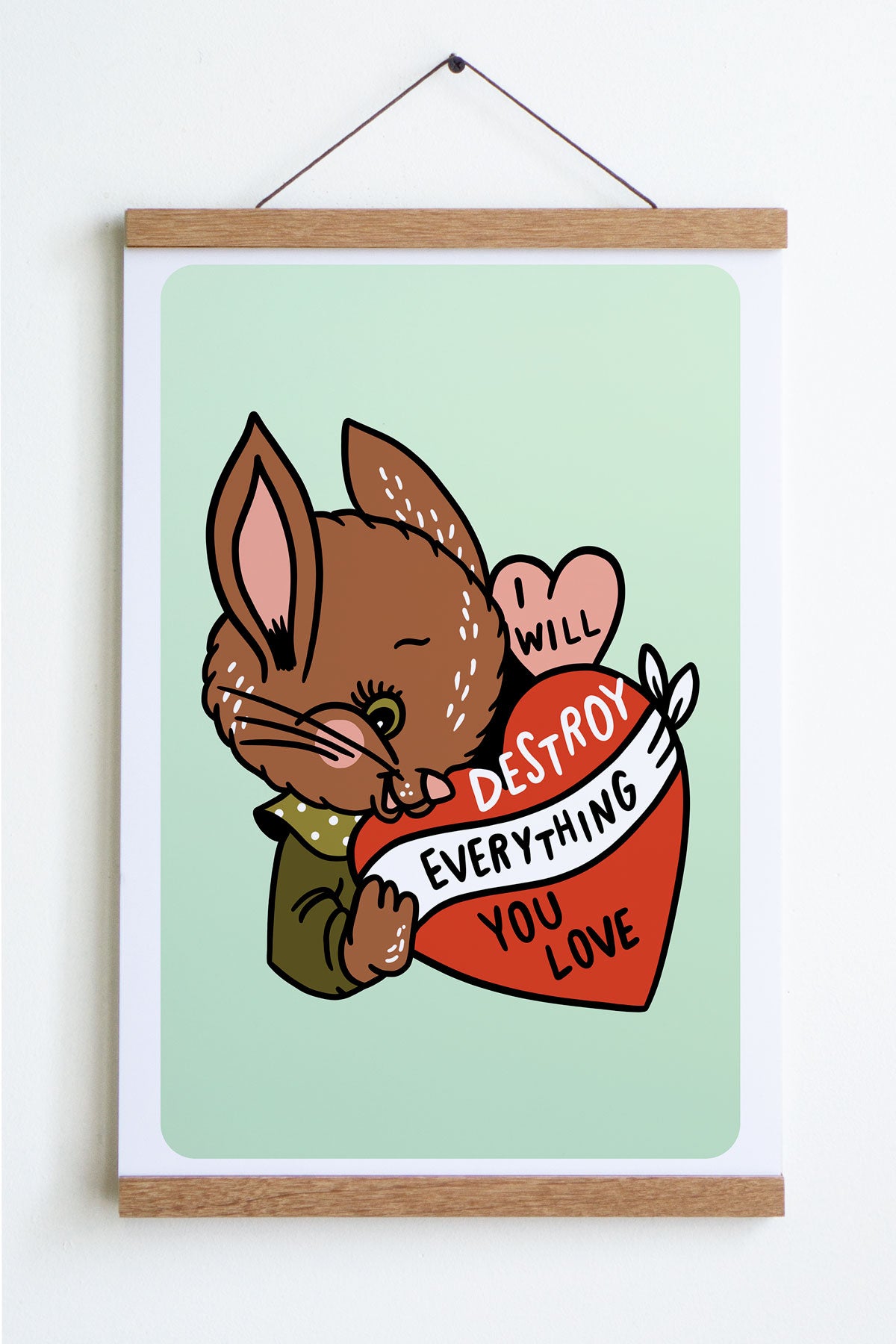 Affiche 'Destroy (Bunny)'