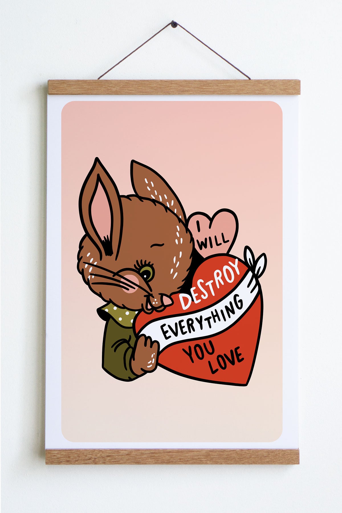 Affiche 'Destroy (Bunny)'