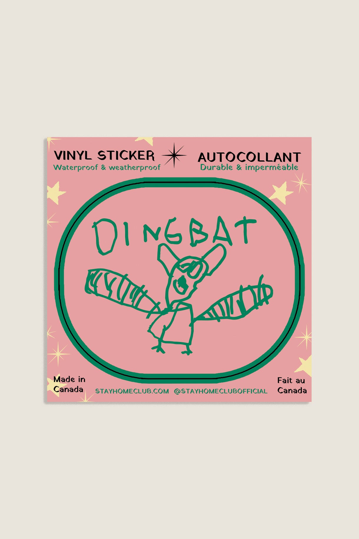 Autocollant 'Dingbat'