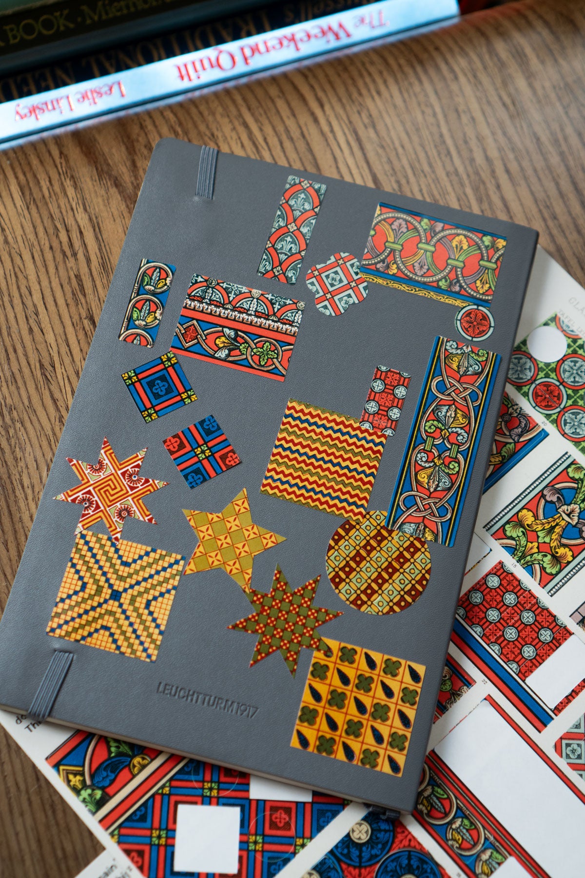 Grande Feuille D'Autocollants 'Egyptian Ornament'