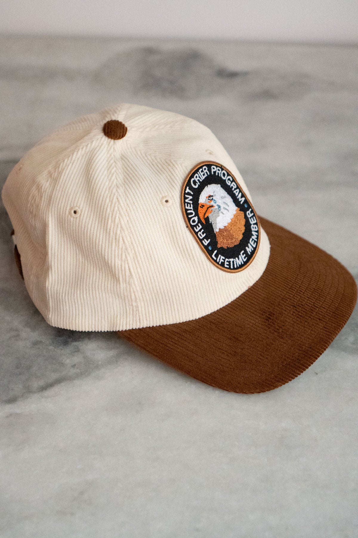 Casquette Velours Côtelé 'Frequent Crier'