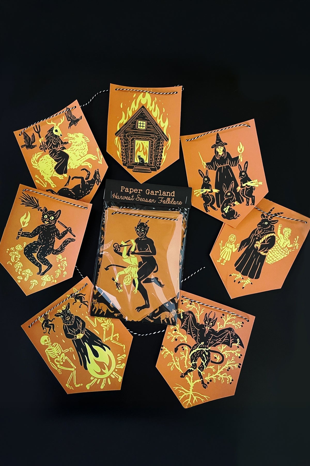 Guirlande en Papier 'Harvest Season Folklore'