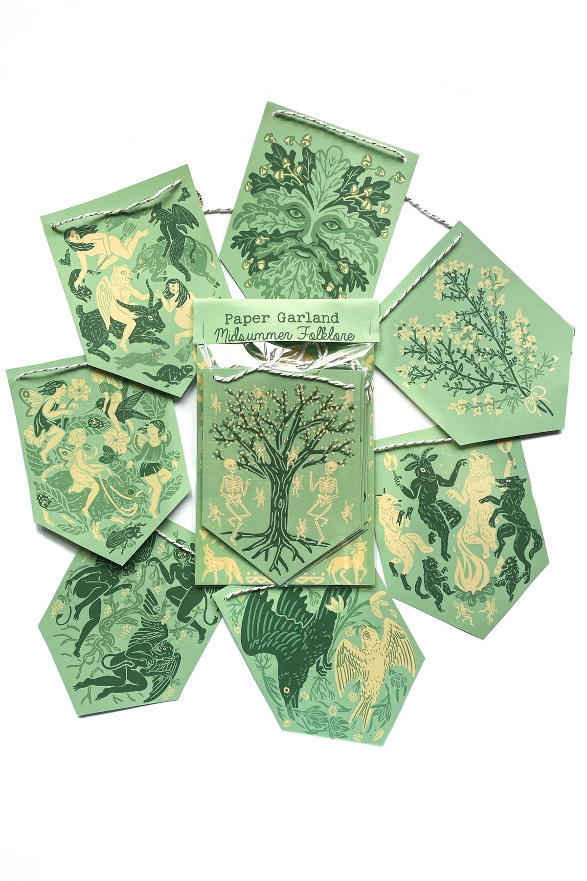 Guirlande en Papier 'Midsummer Folklore'