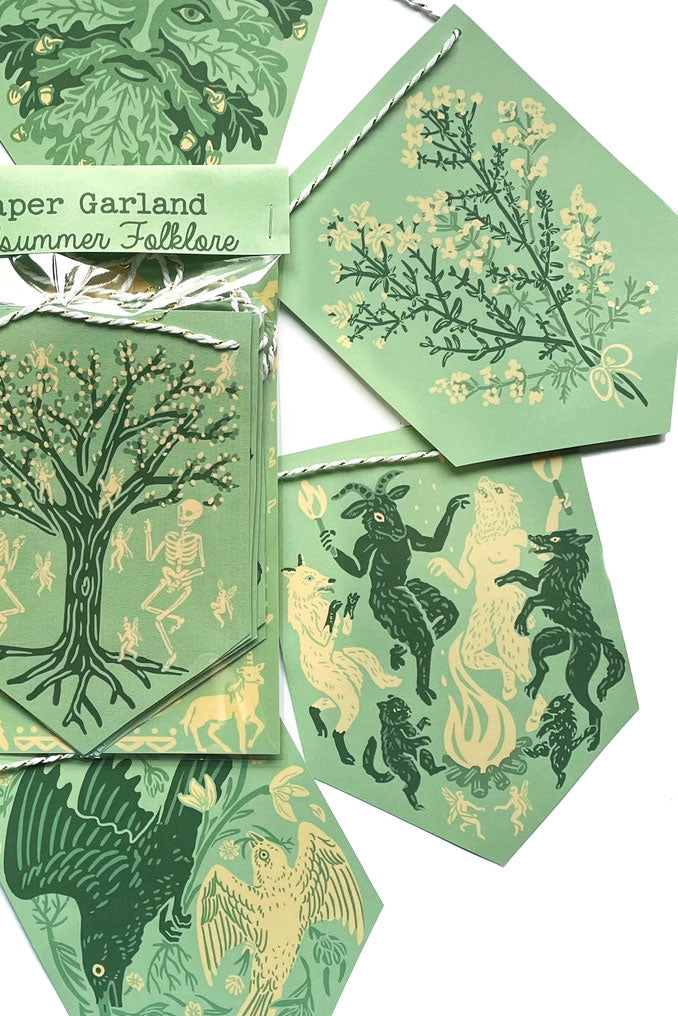 Guirlande en Papier 'Midsummer Folklore'