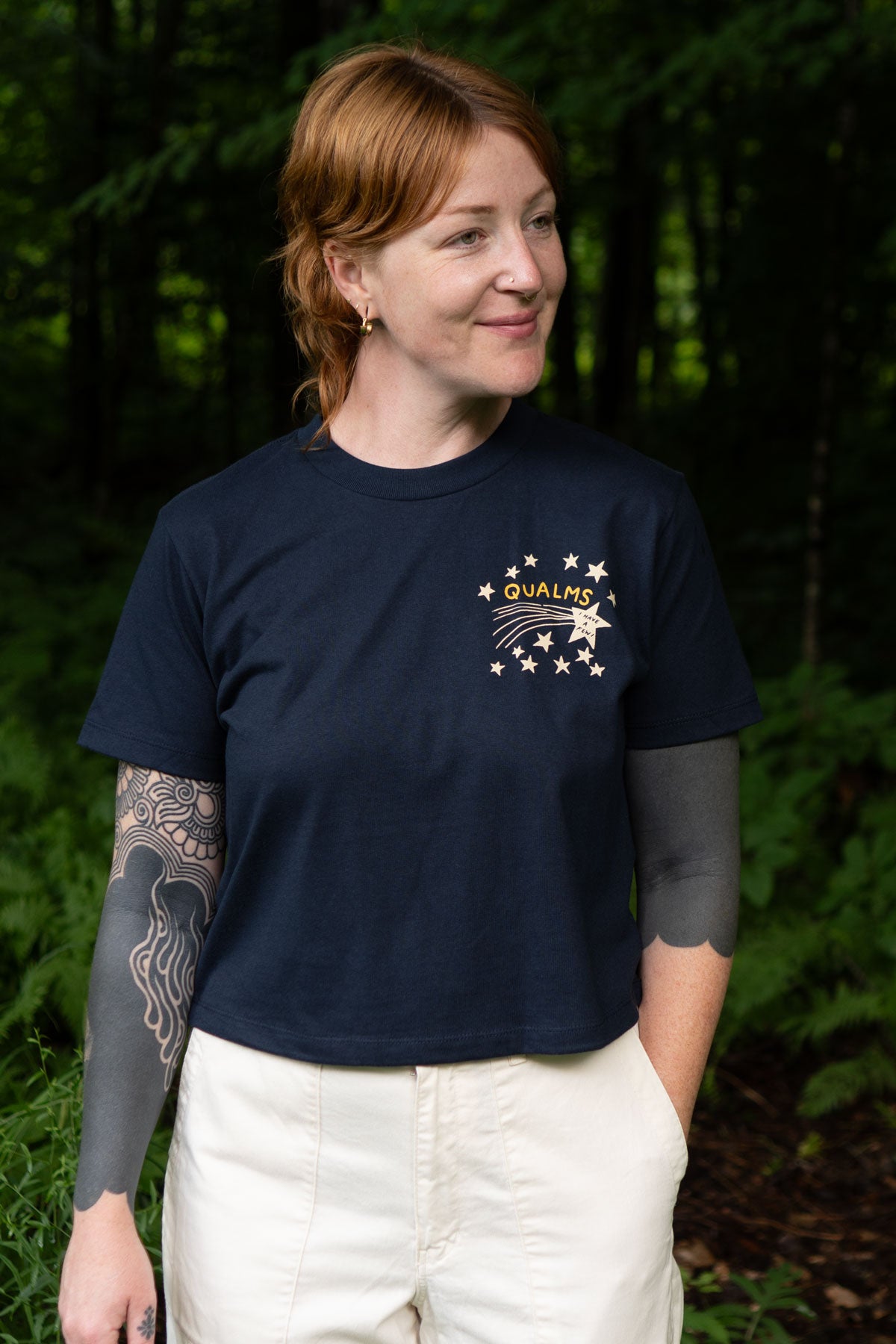 T-Shirt Carré NL 'Qualms'