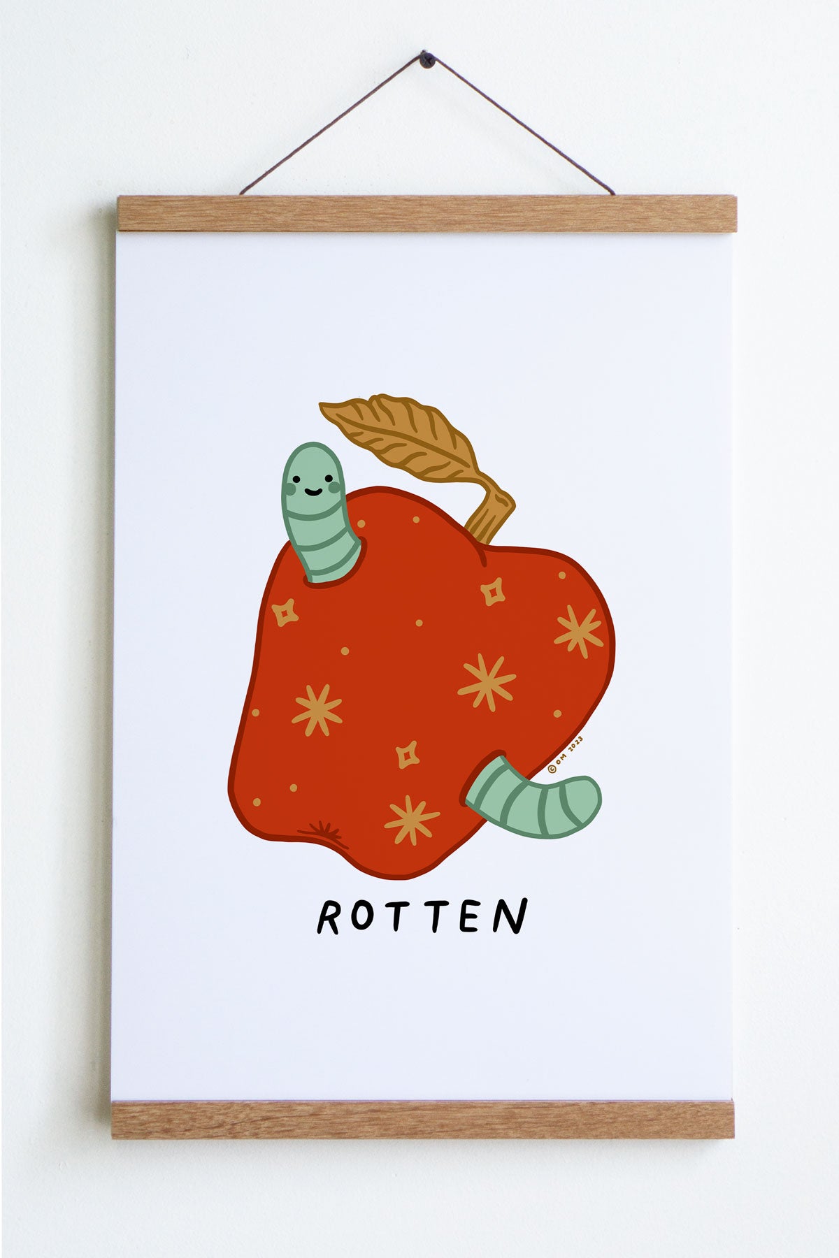 Affiche 'Rotten Apple'
