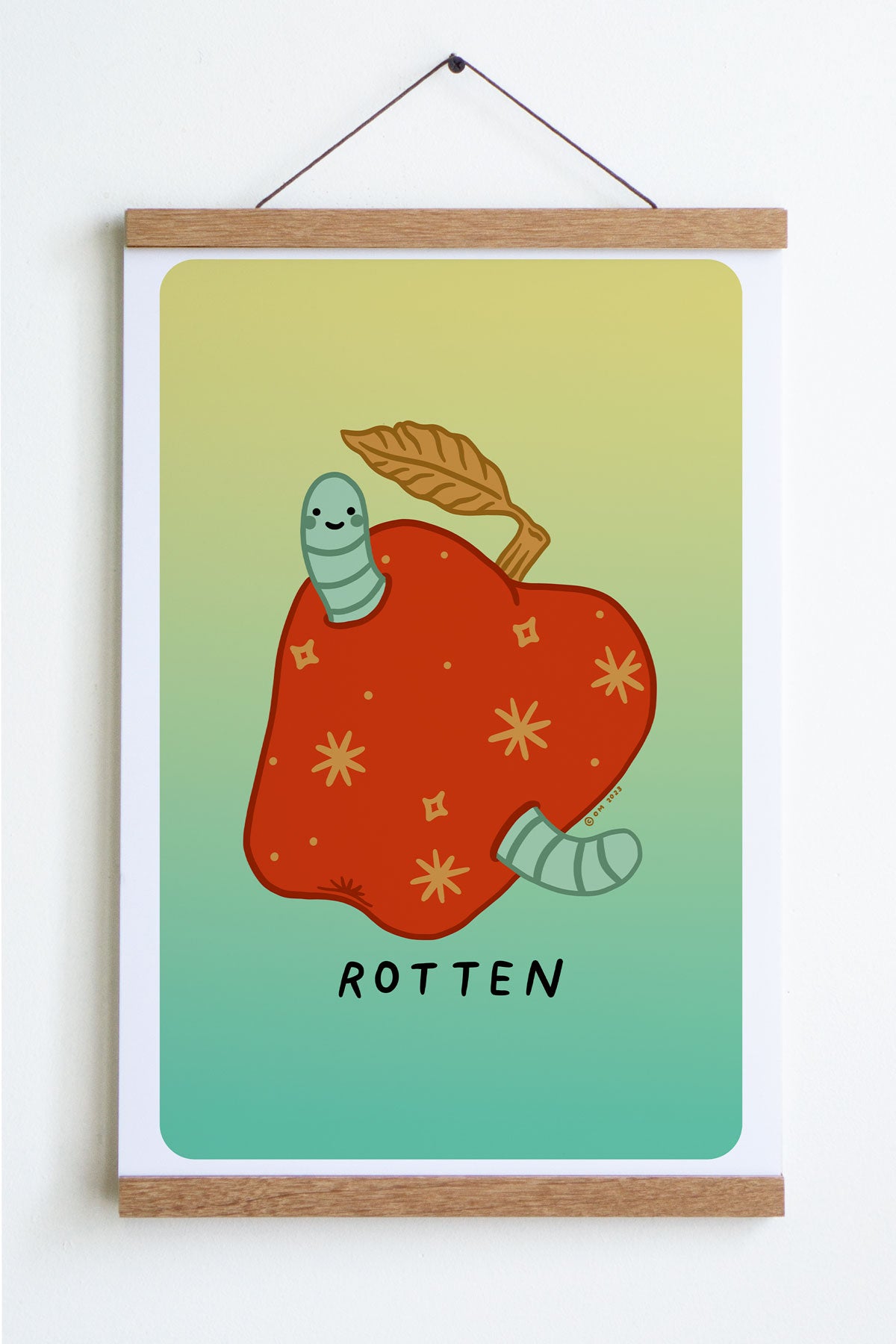 Affiche 'Rotten Apple'