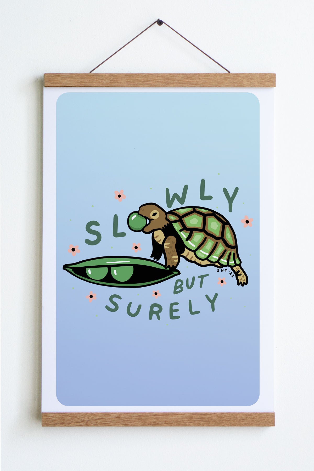 Affiche 'Slowly Turtle'