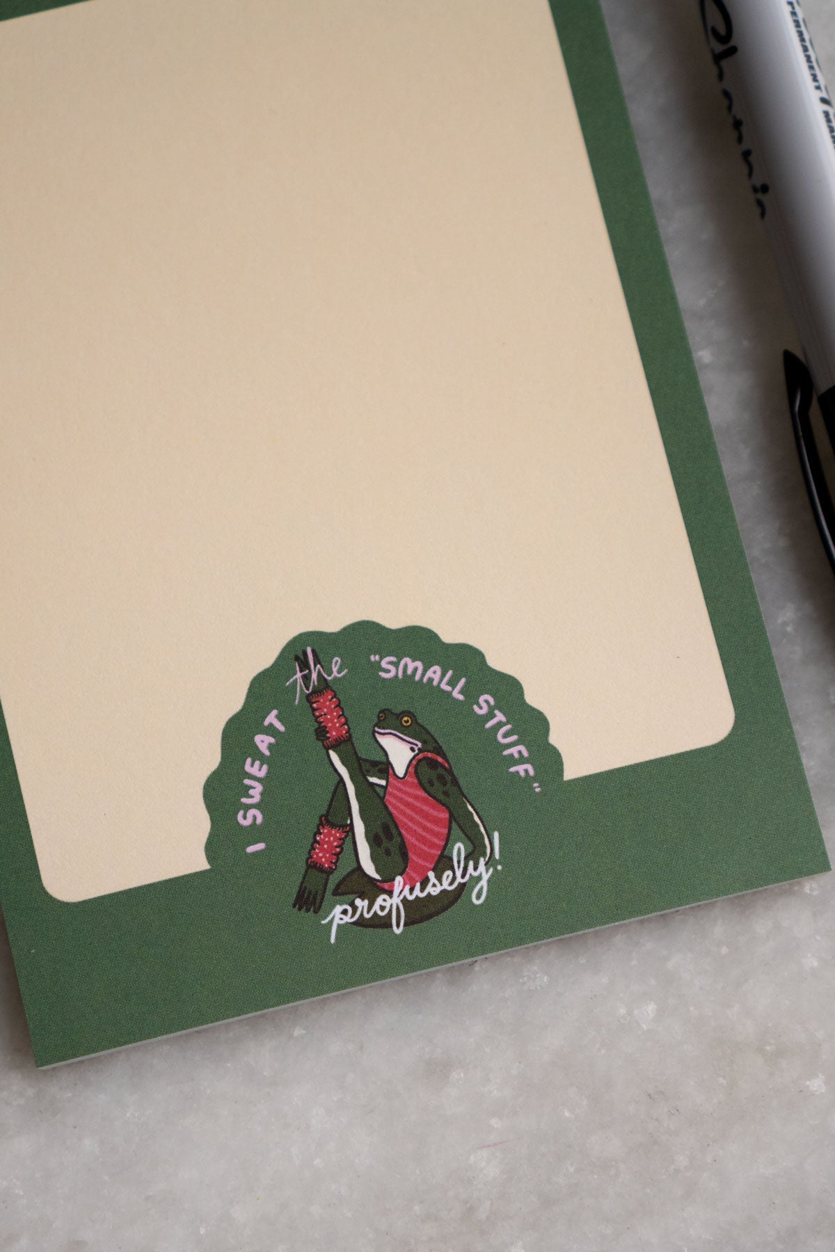 Bloc-Notes 'Sweat the Small Stuff'