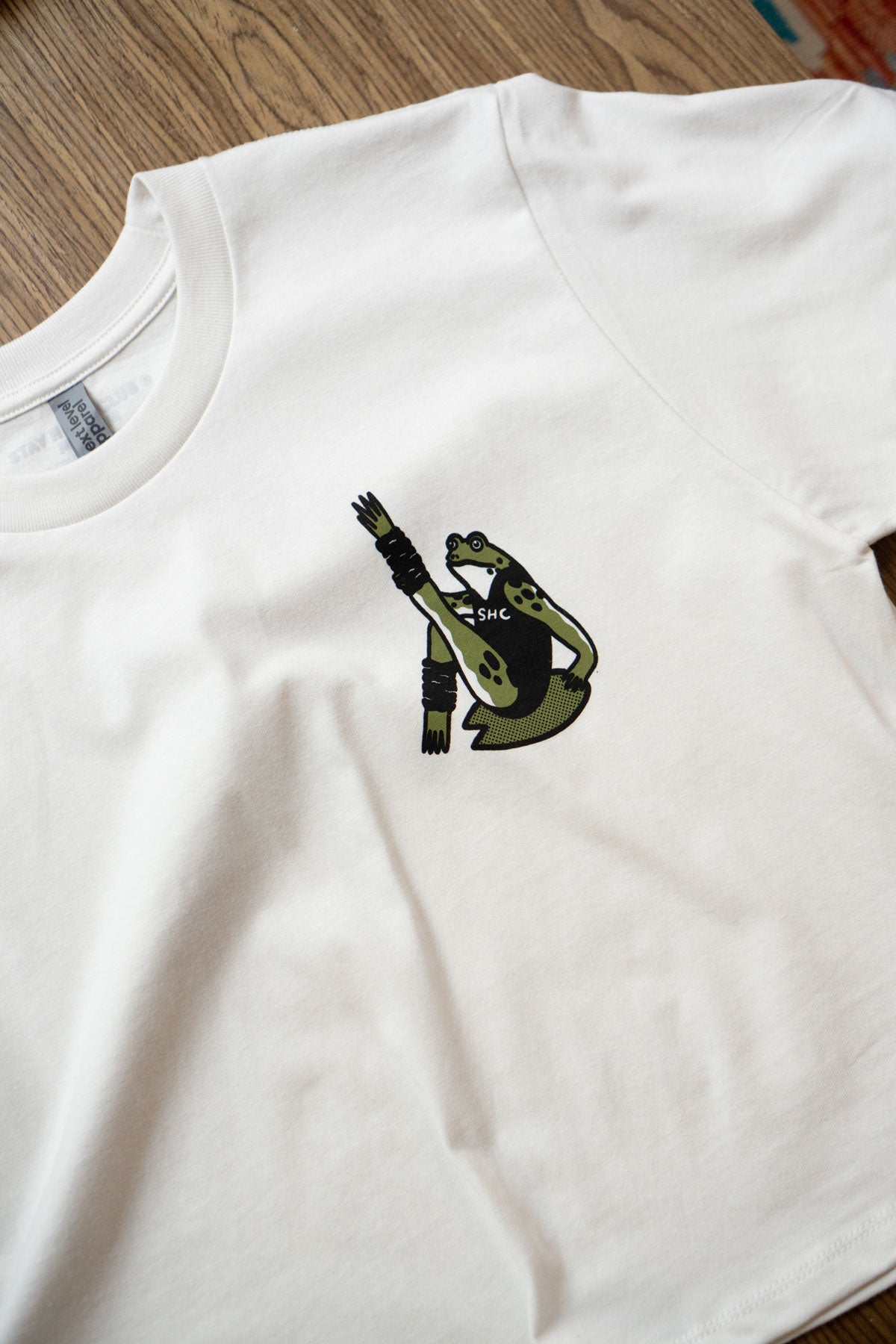 T-Shirt Carré NL 'Sweat the Small Stuff'