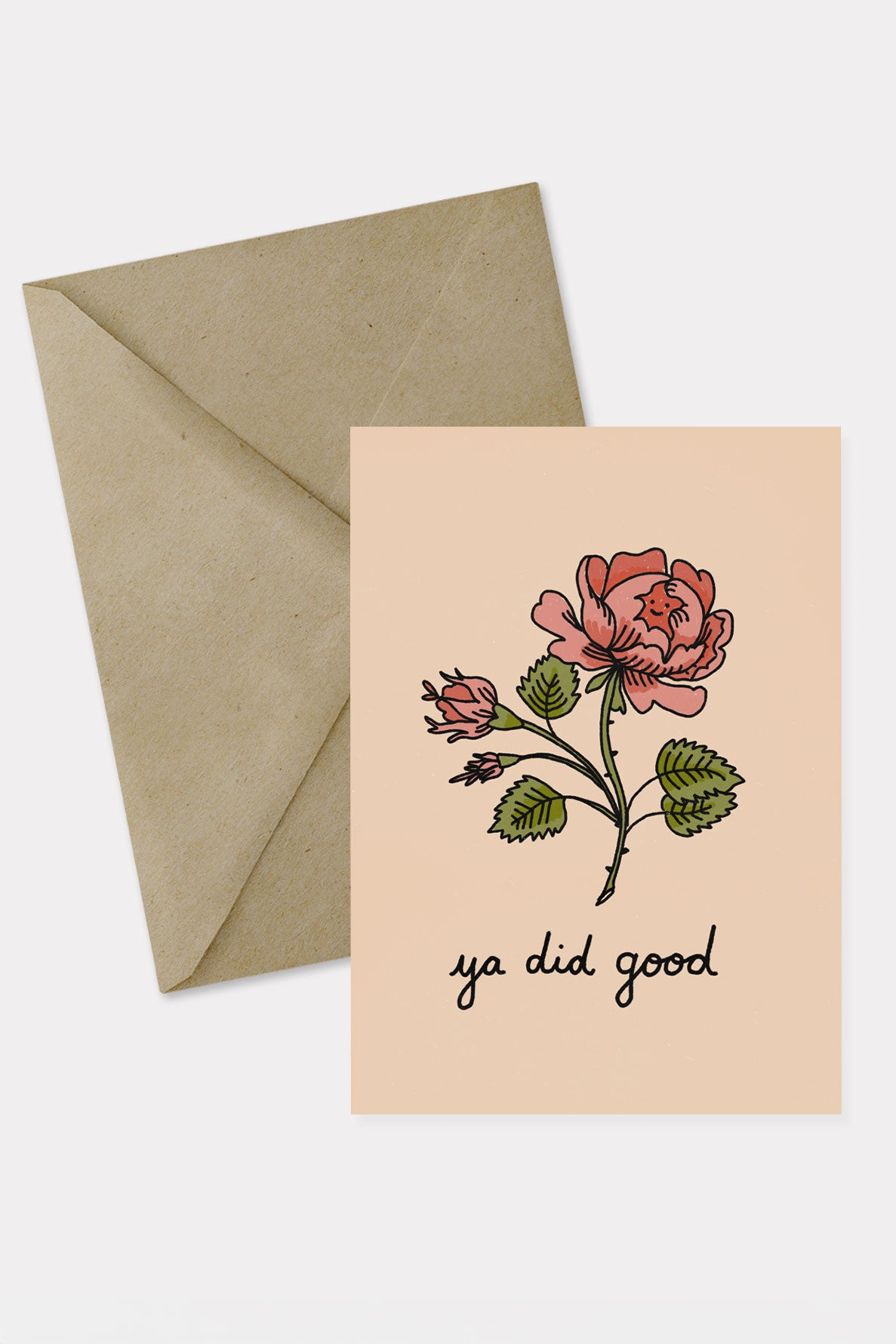 Carte de Voeux 'Ya  Did Good'