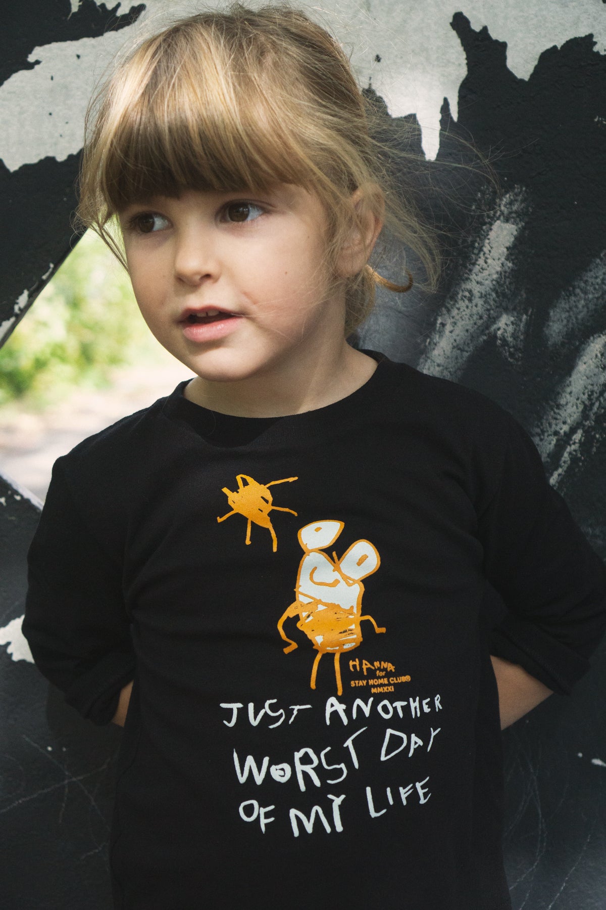 T-shirt à manches longues pour tout-petits 'Worst Day'