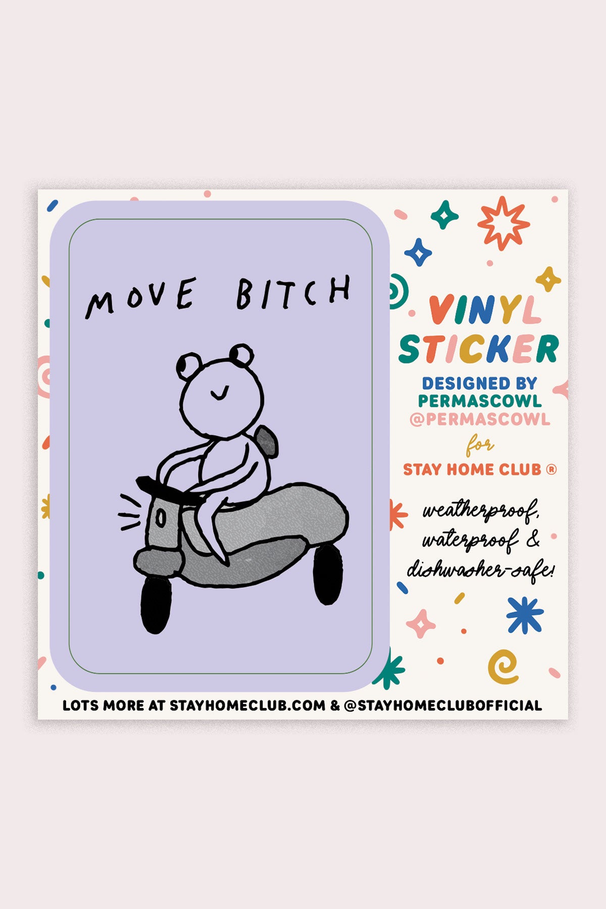 Move Vinyl Sticker