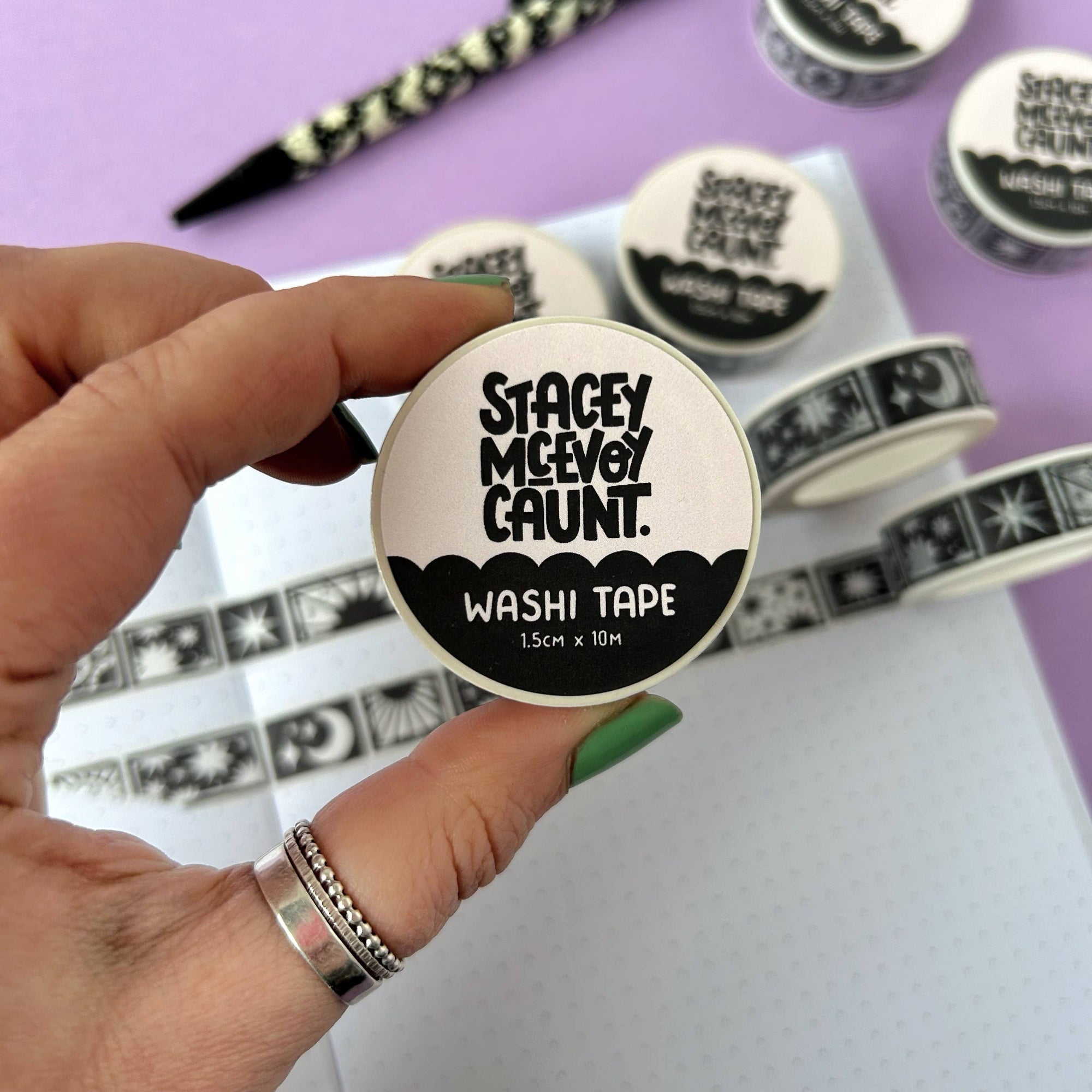 Ruban décoratif 'Moon and Stars'