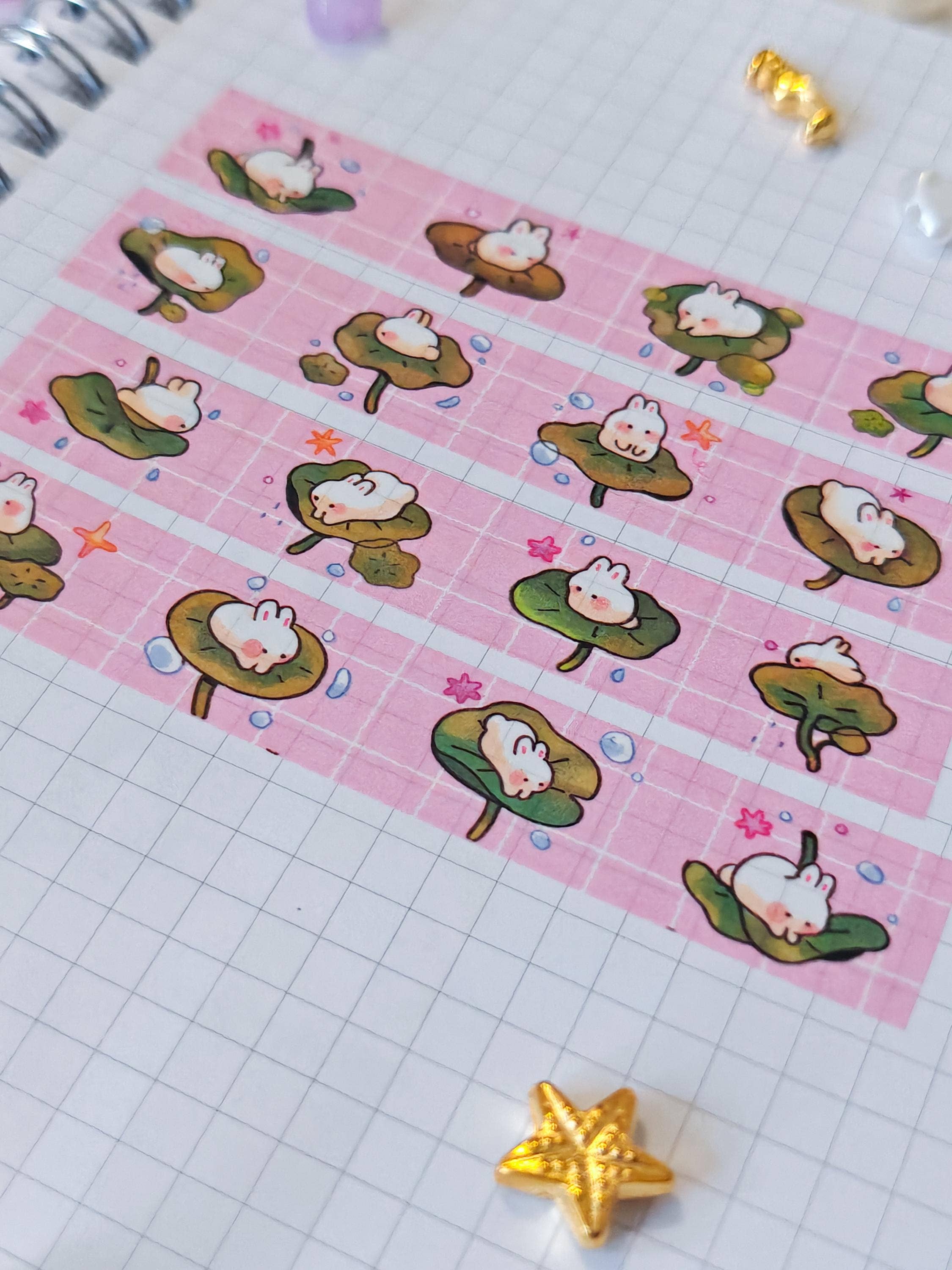 Ruban Décoratif 'Lotus Bunny'