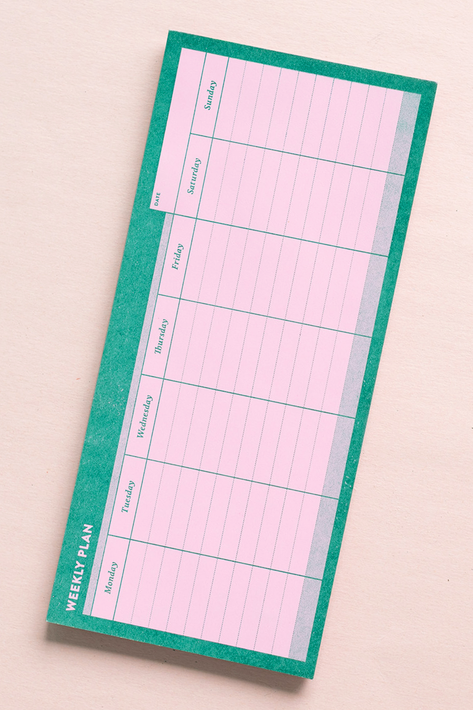 Weekly Plan Riso Pad