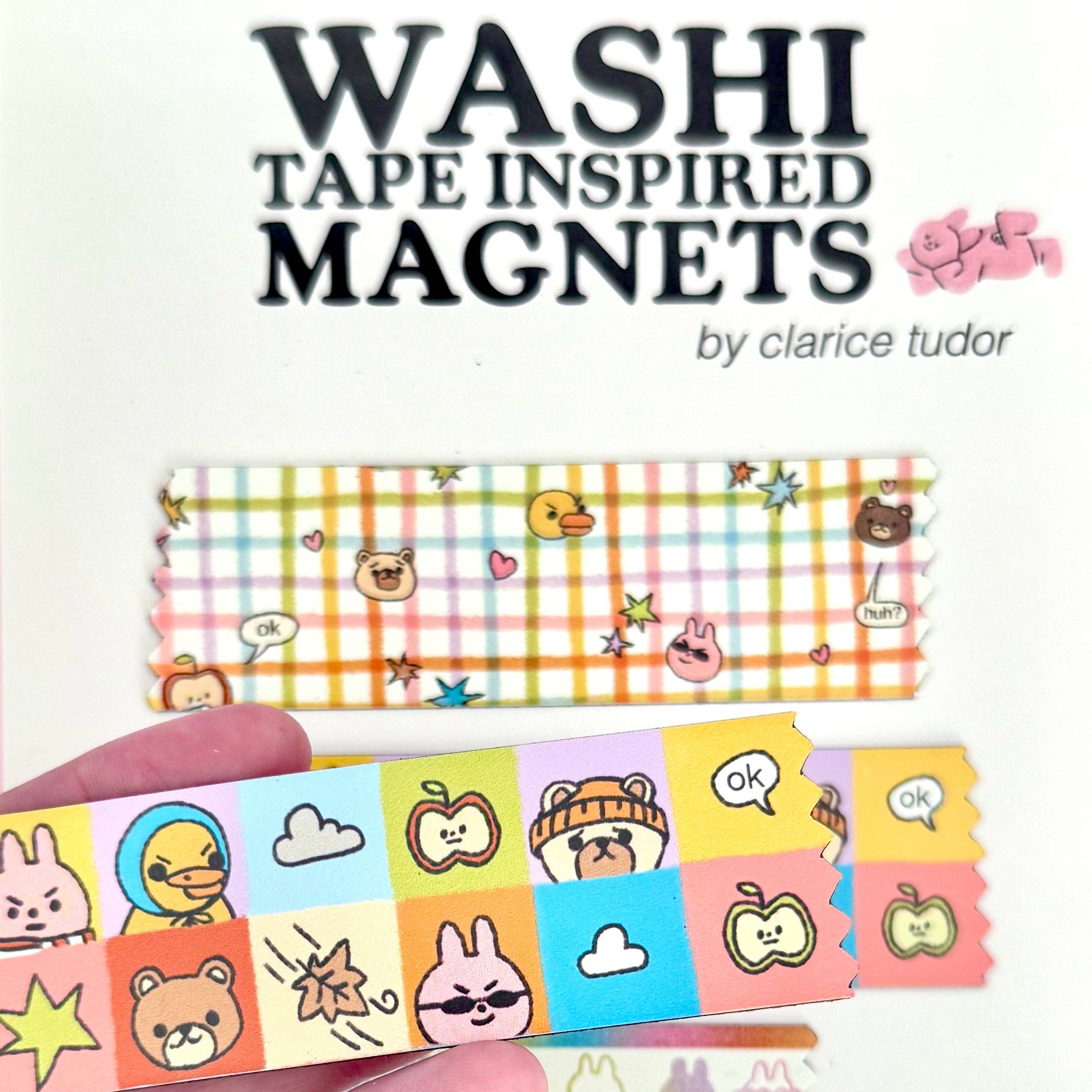 Washi Tape Magnet Set
