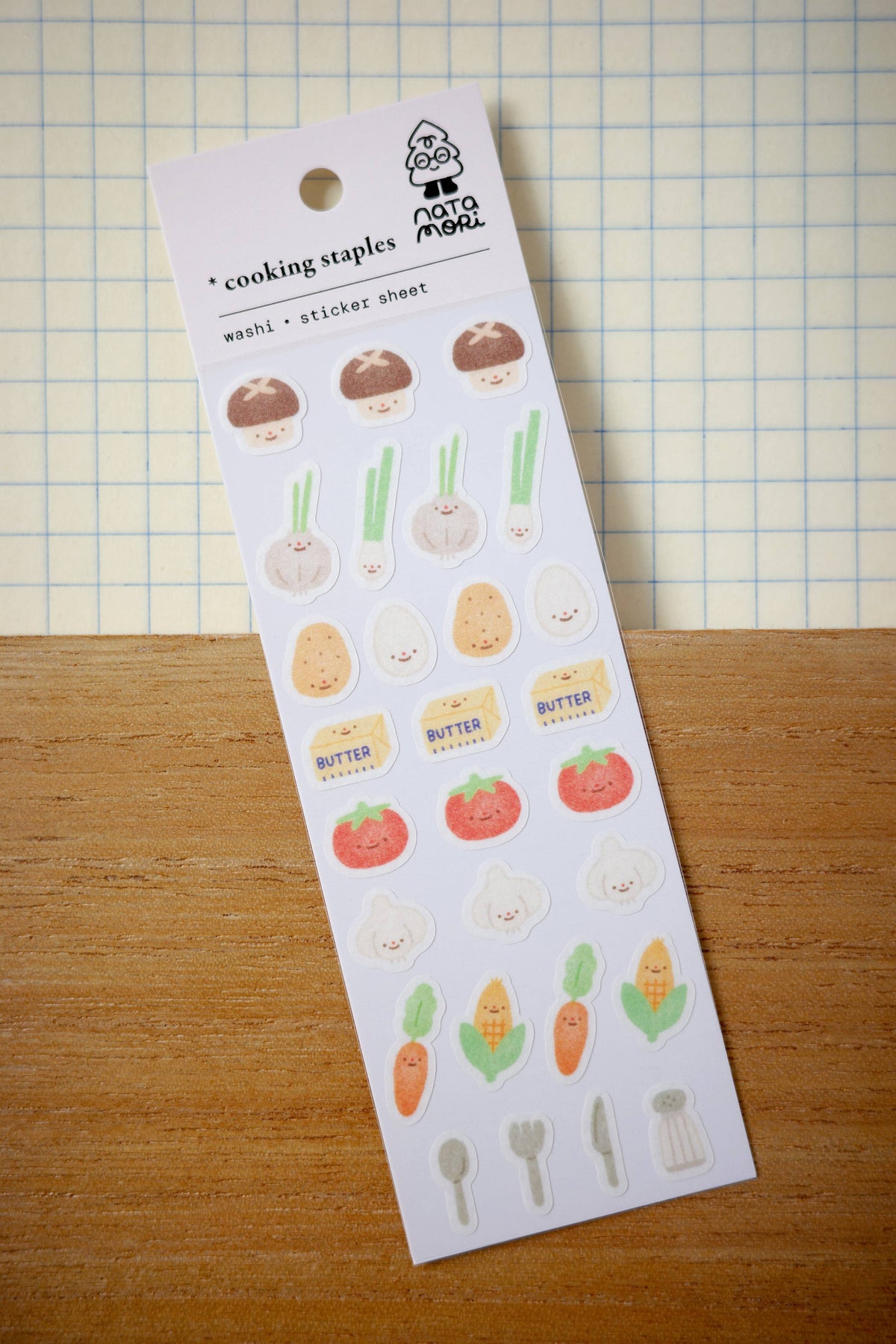 Autocollants washi 'Cooking staples'