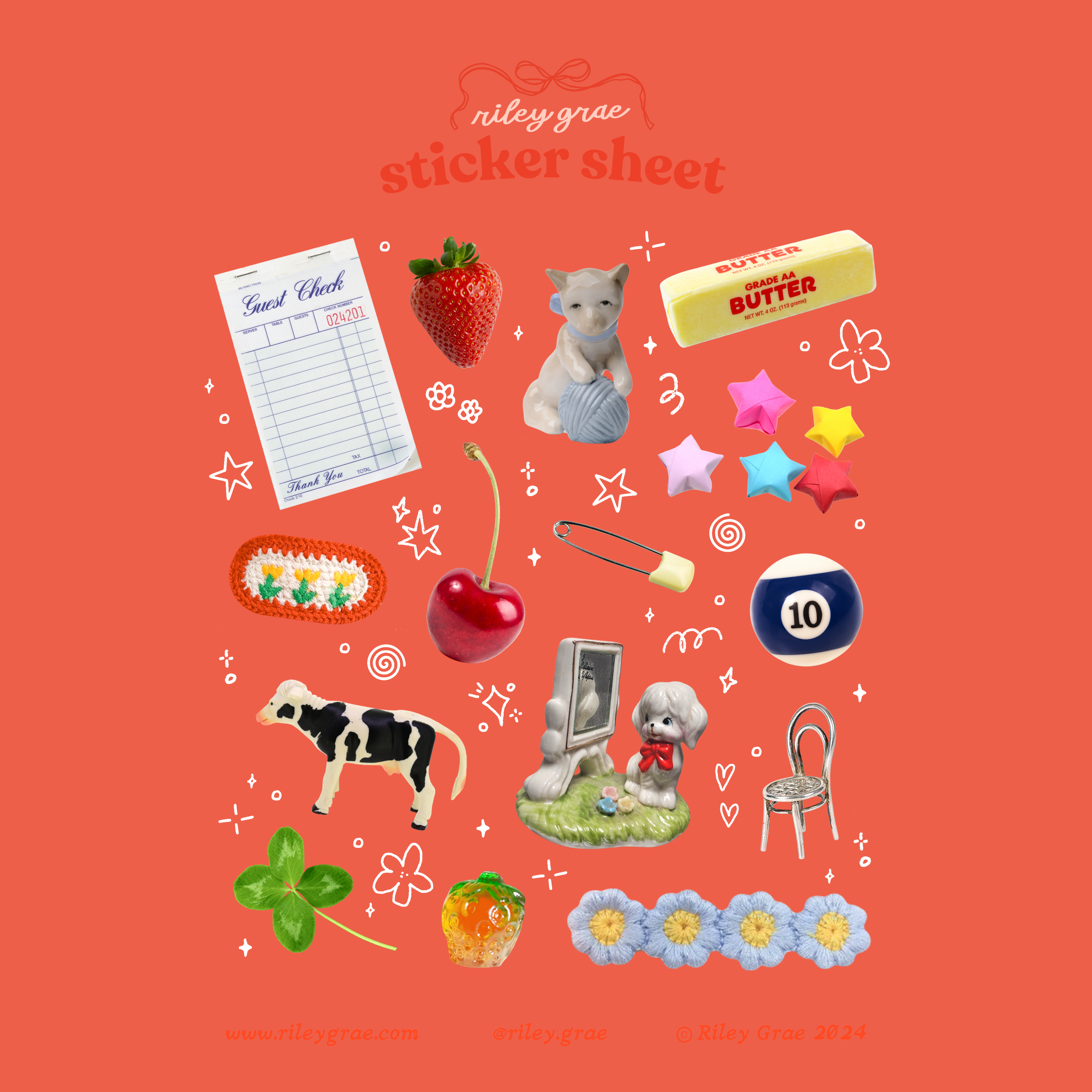 Treasures Sticker Sheet