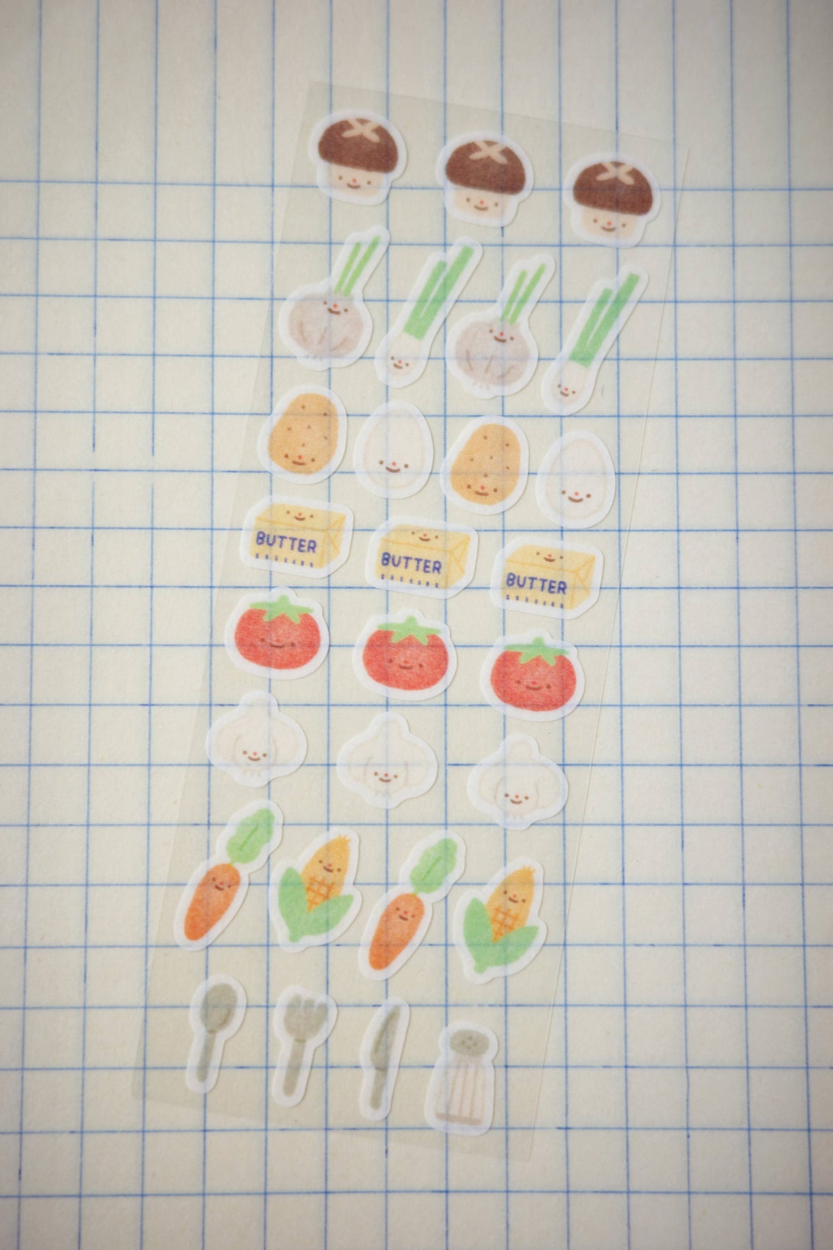 Autocollants washi 'Cooking staples'