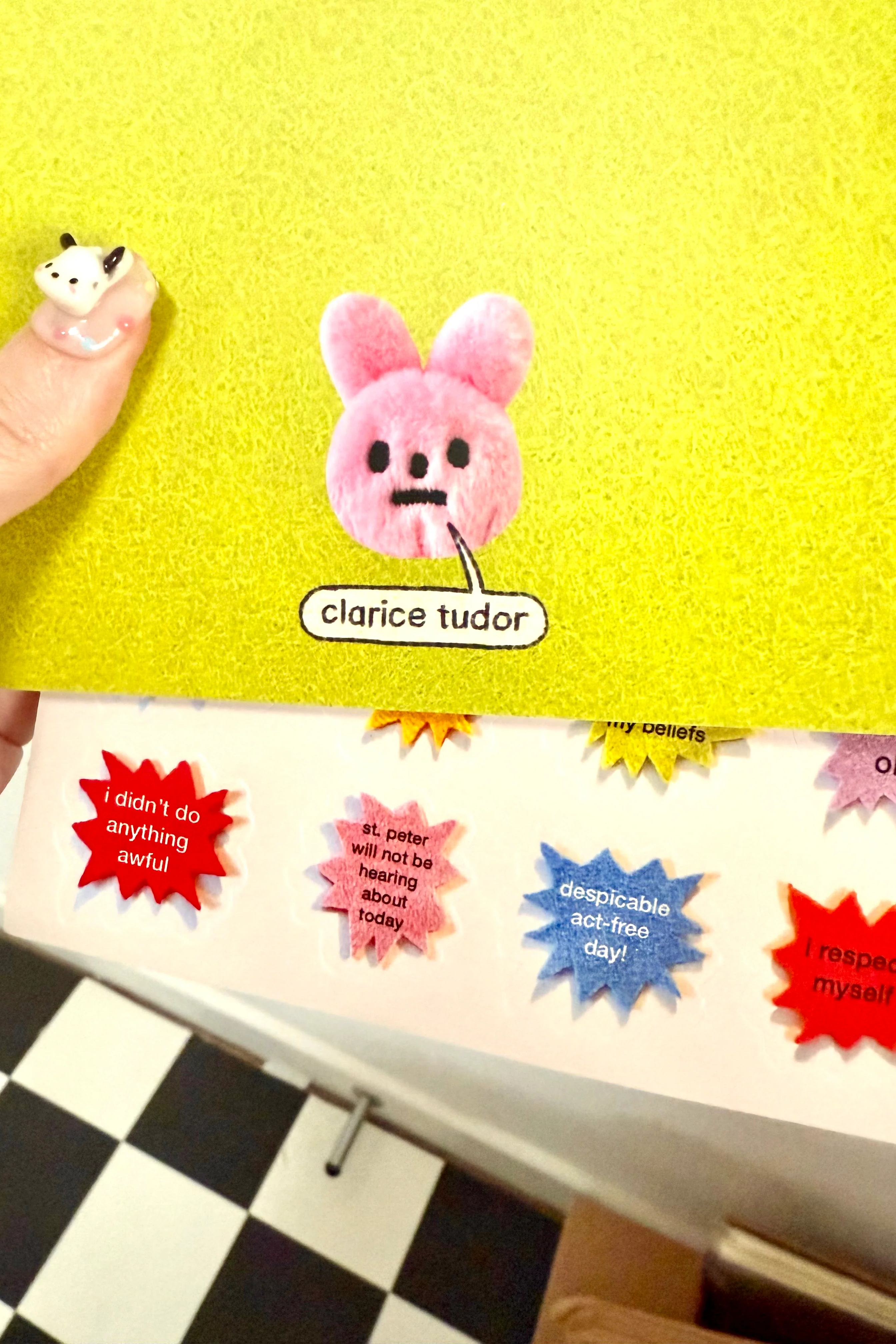 Cahier et Feuille D'autocollants 'Personal Growth Journal'