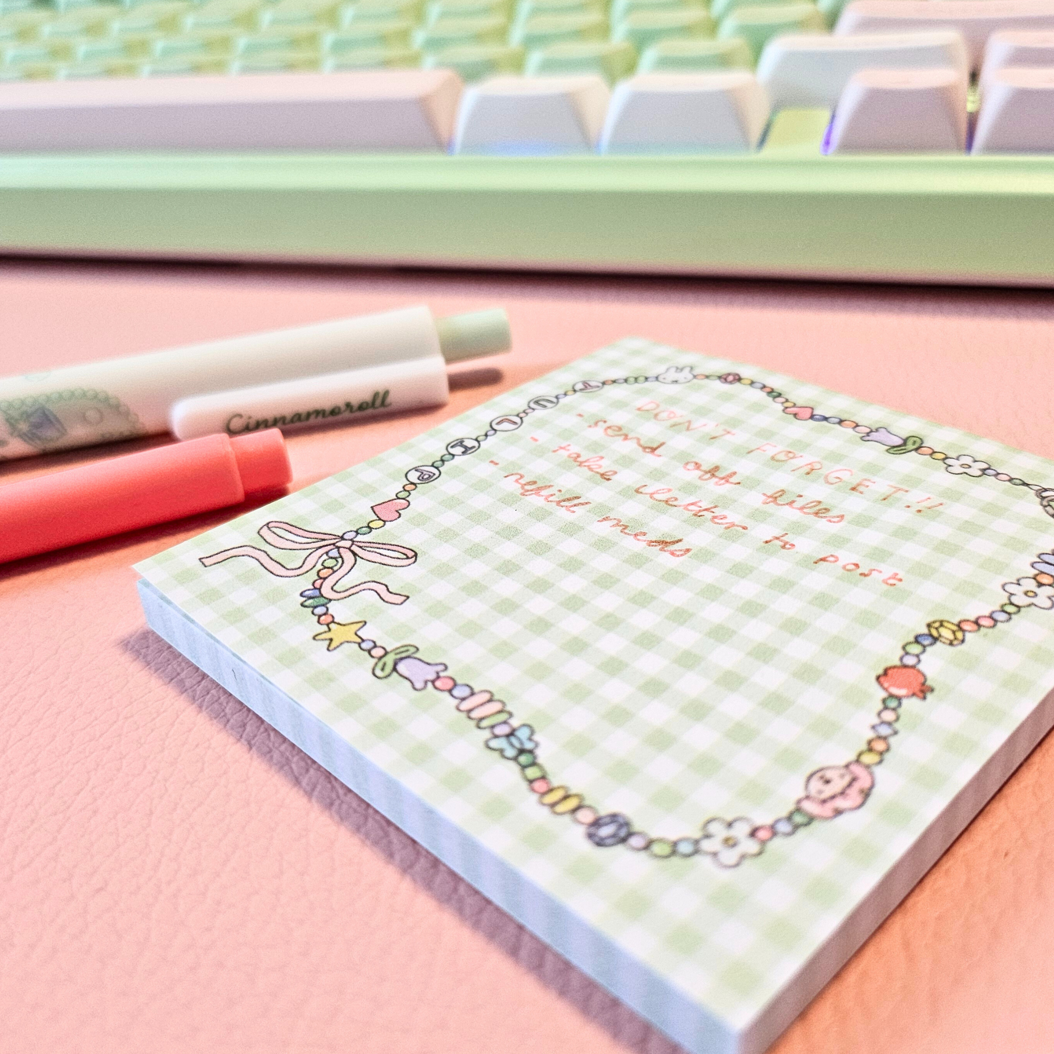 Charm Bracelet Sticky Notes