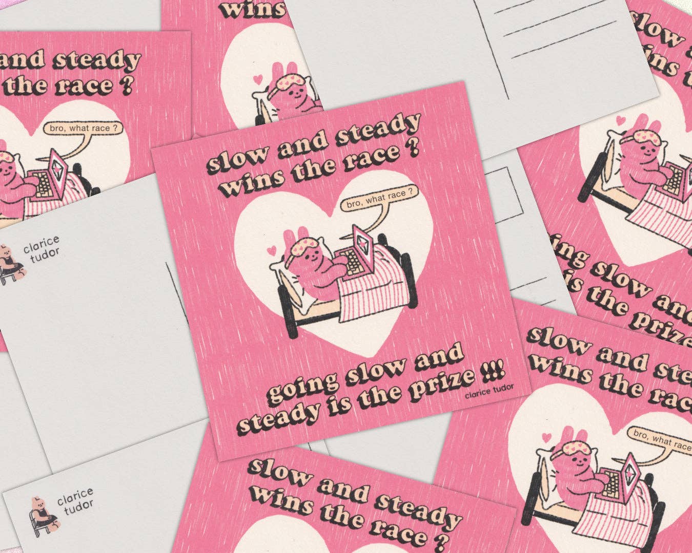 Slow and Steady - Postcard Print