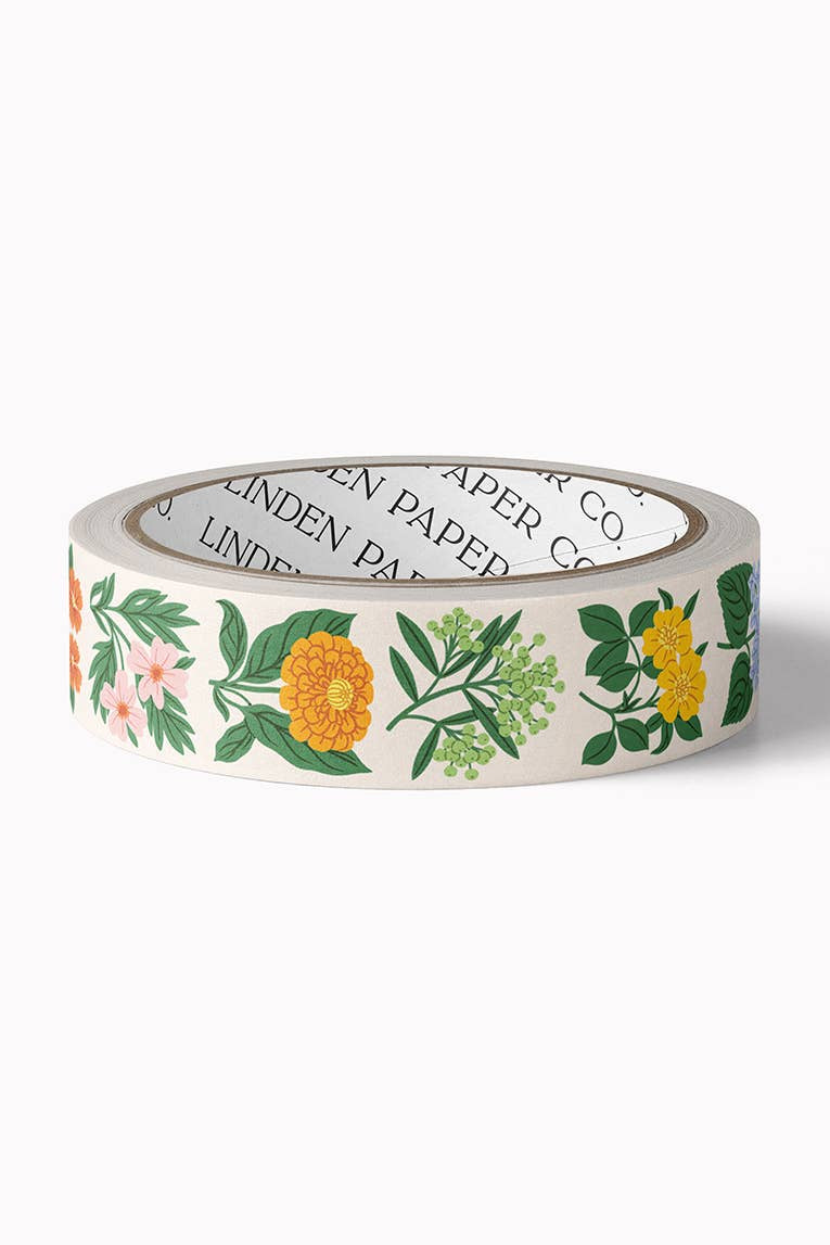 Folk Floral Washi Tape