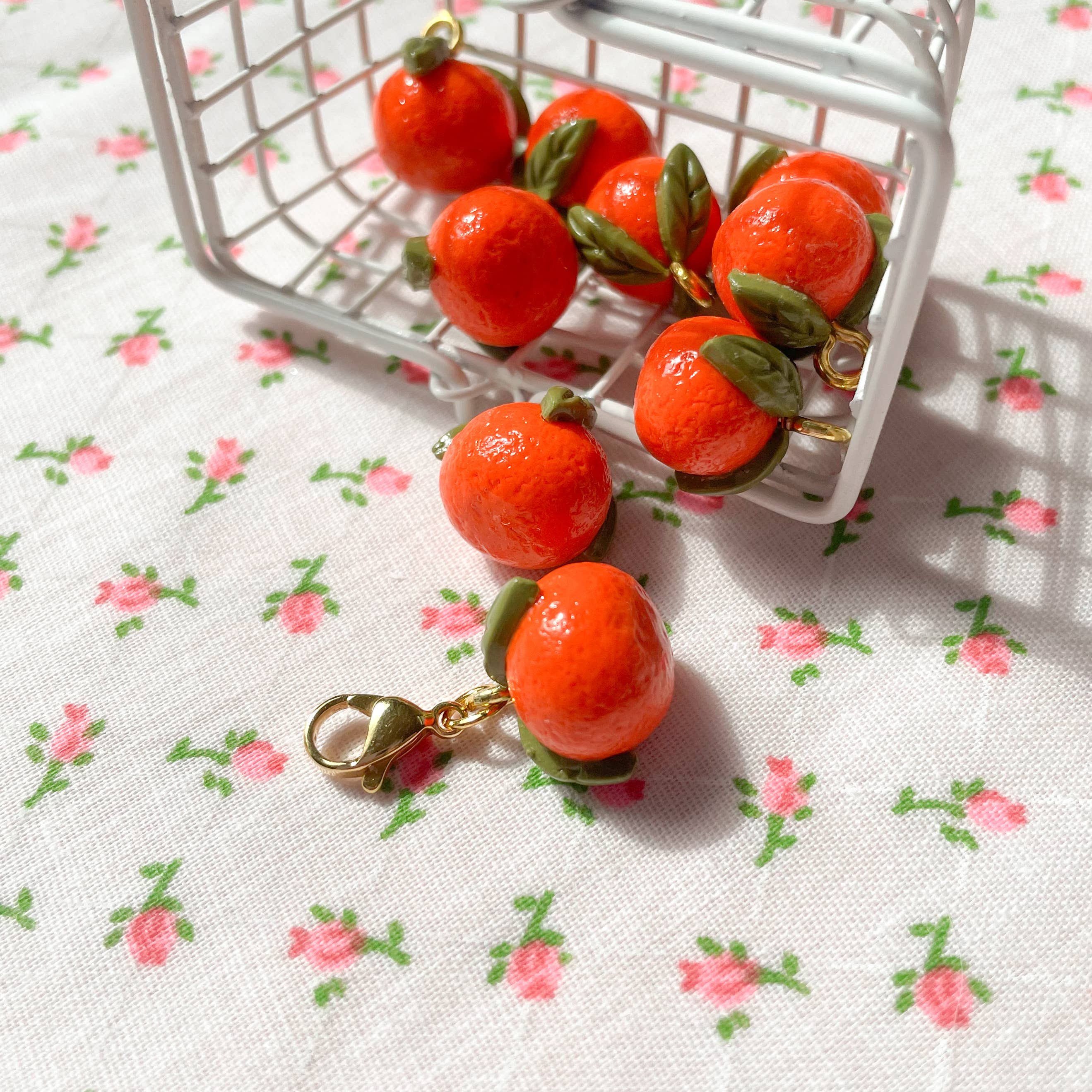 Tiny Clementine Charm