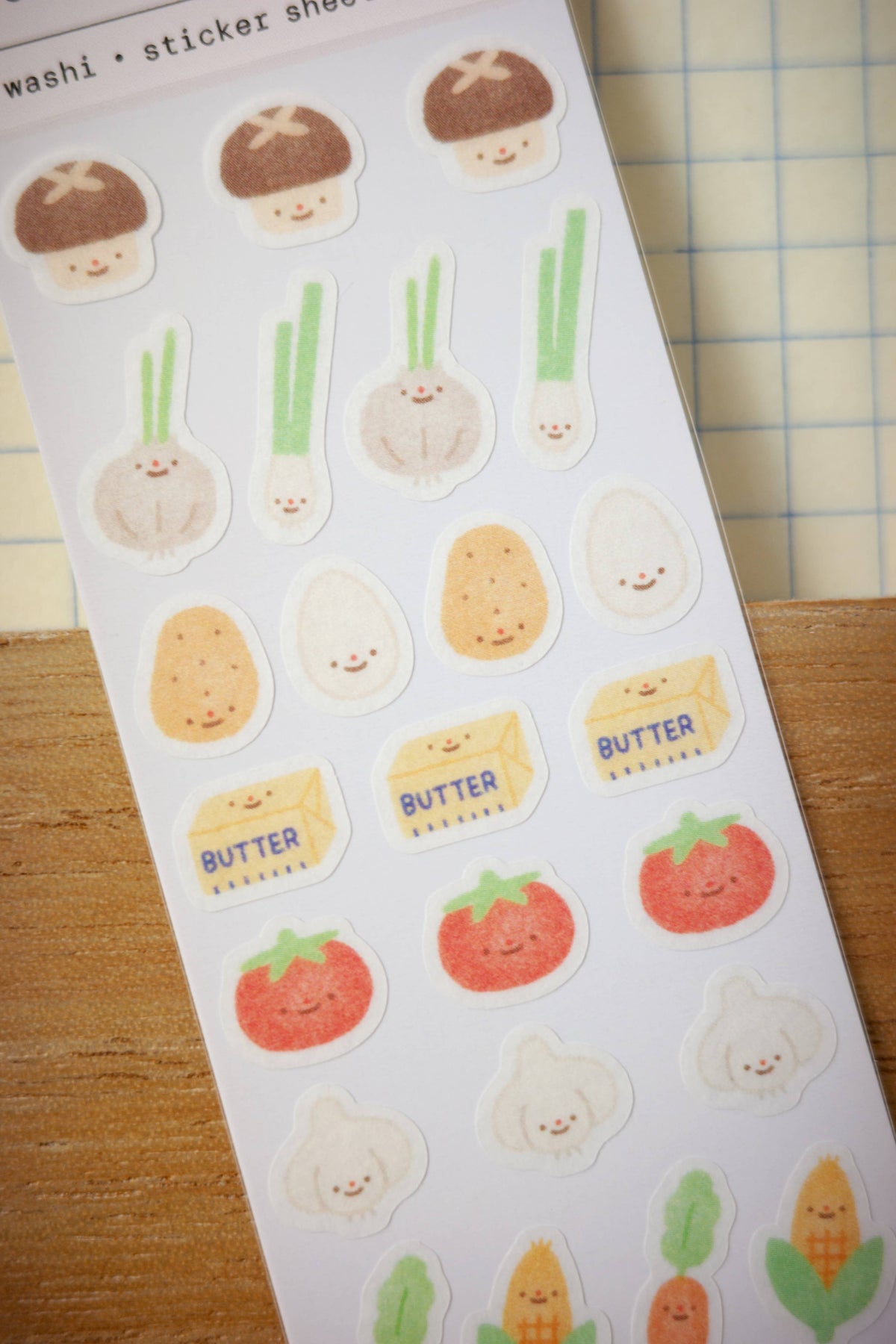 Autocollants washi 'Cooking staples'