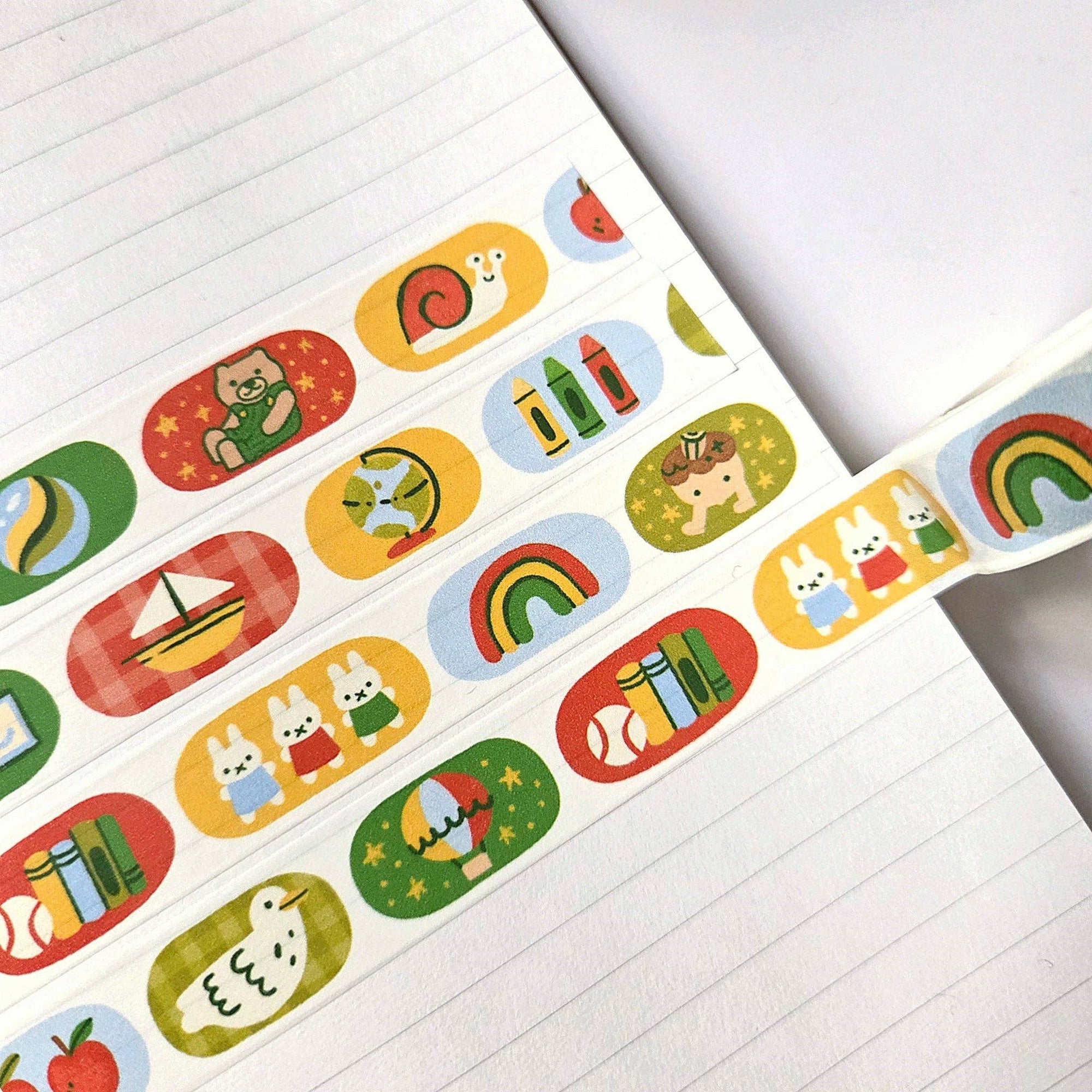 Vintage Kid Core Washi Tape