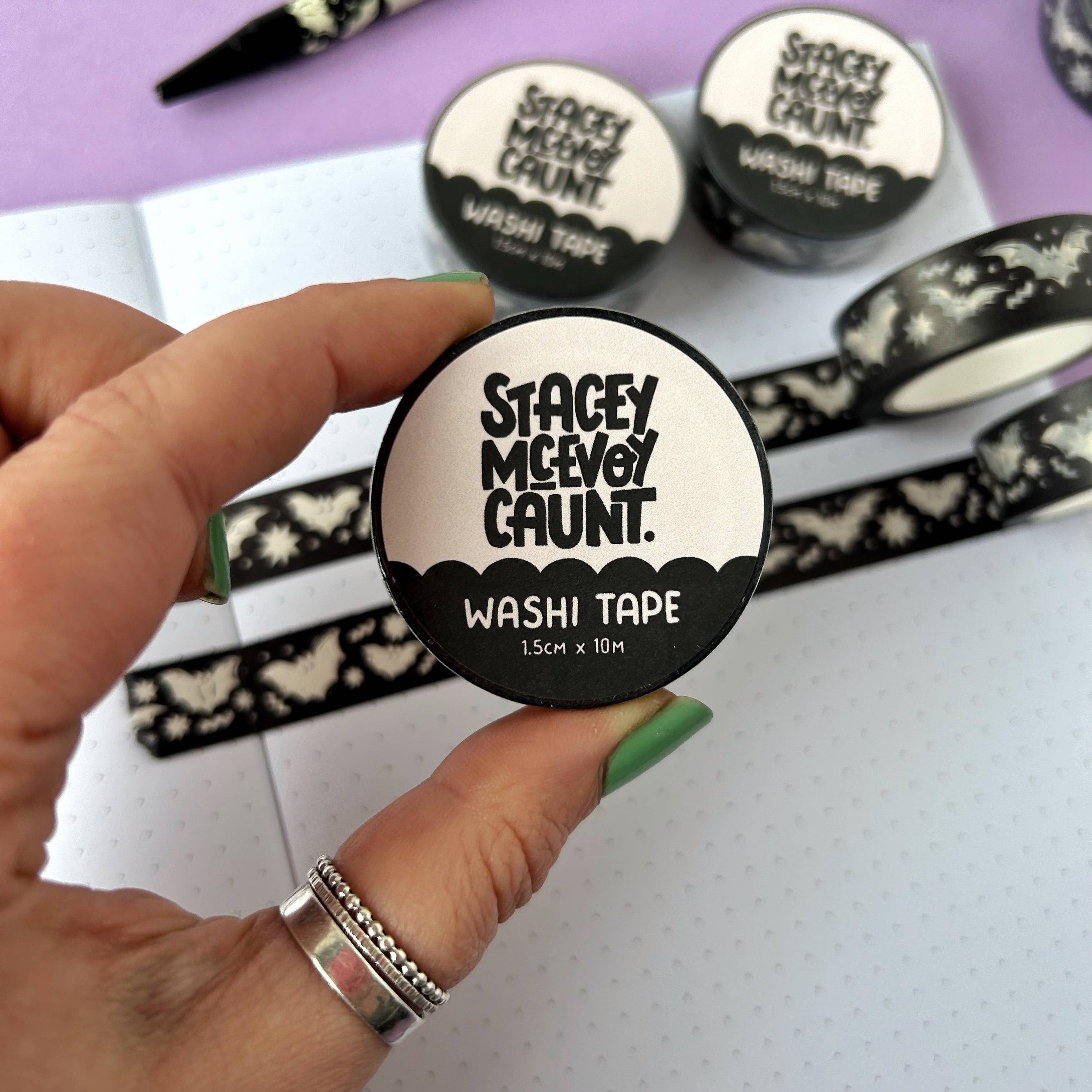 Ruban décoratif 'Bats'