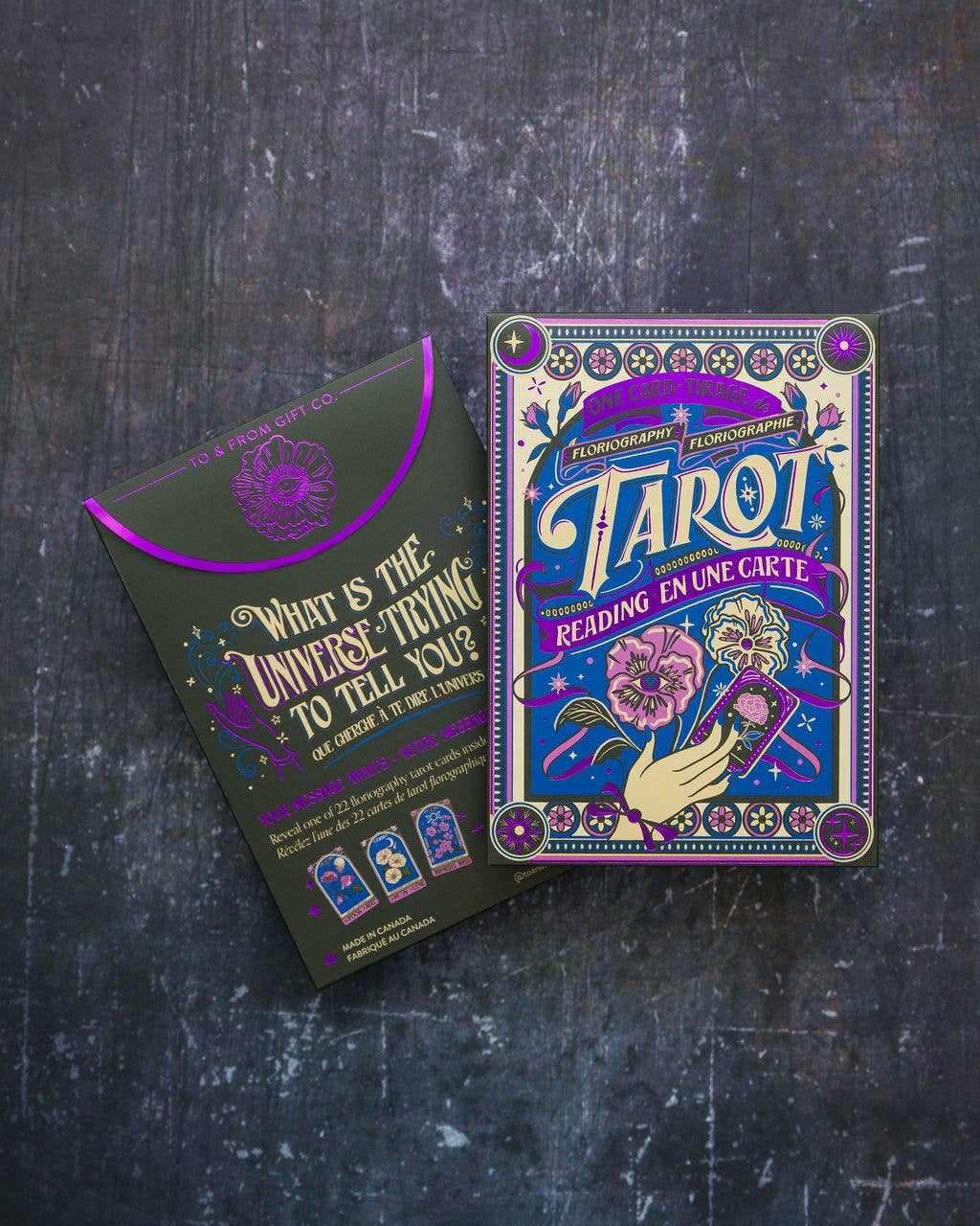 One Card Floriography Tarot Reading | Surprise Design