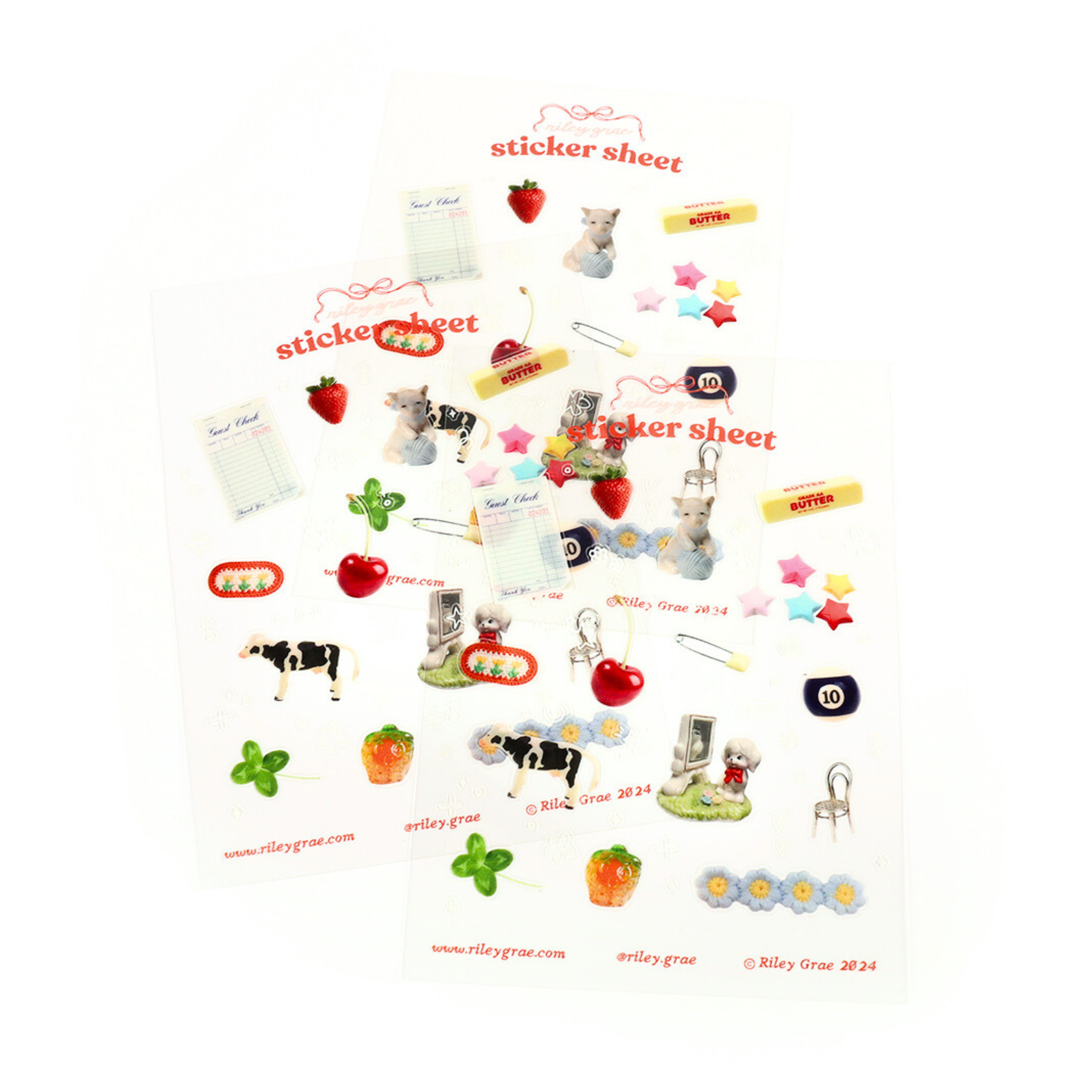 Treasures Sticker Sheet