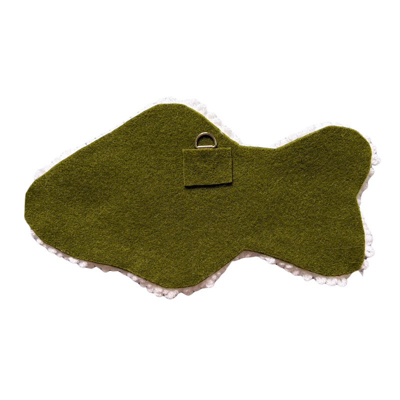 Tufted Fish Wall Hanging