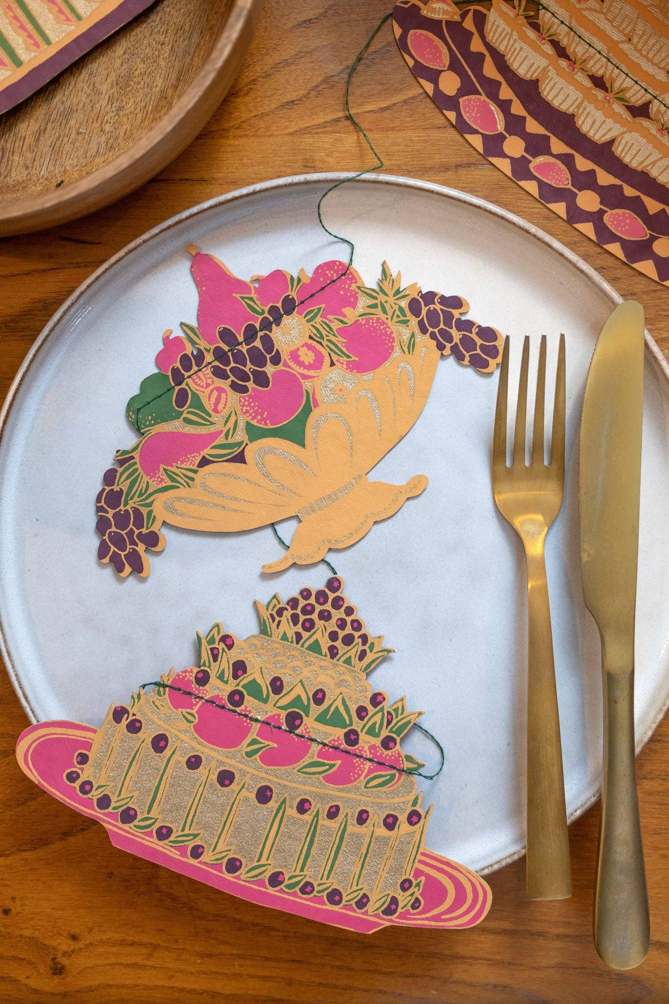 Banquet Screen Printed and Sewn Garland