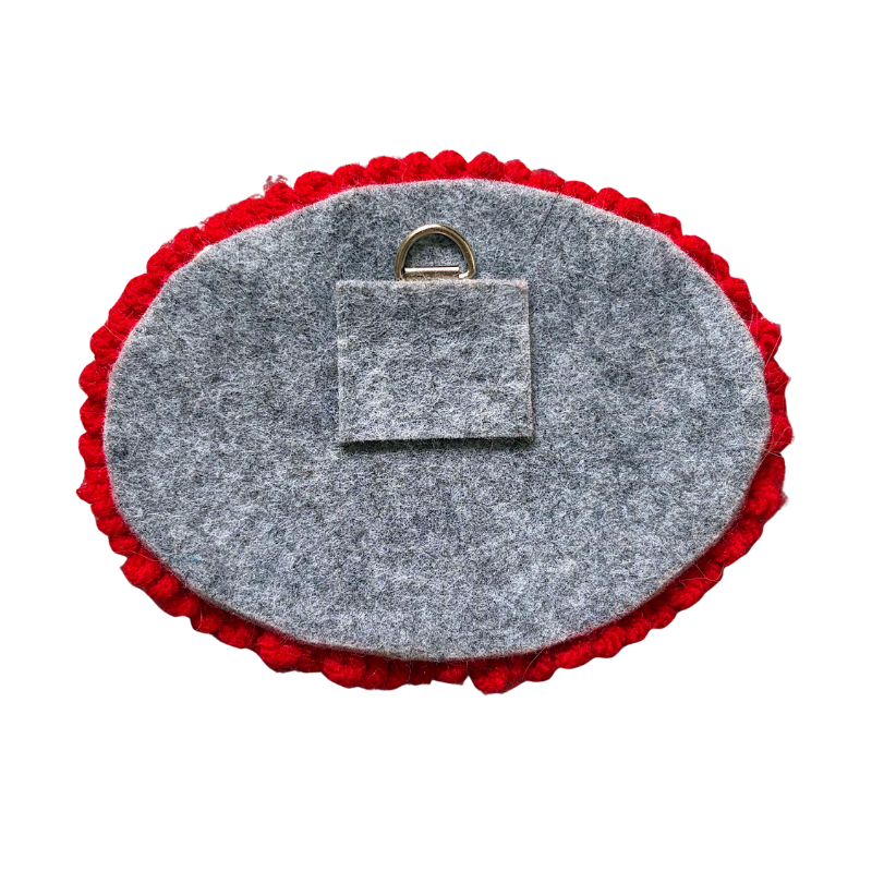 Tufted Tomato Wall Hanging