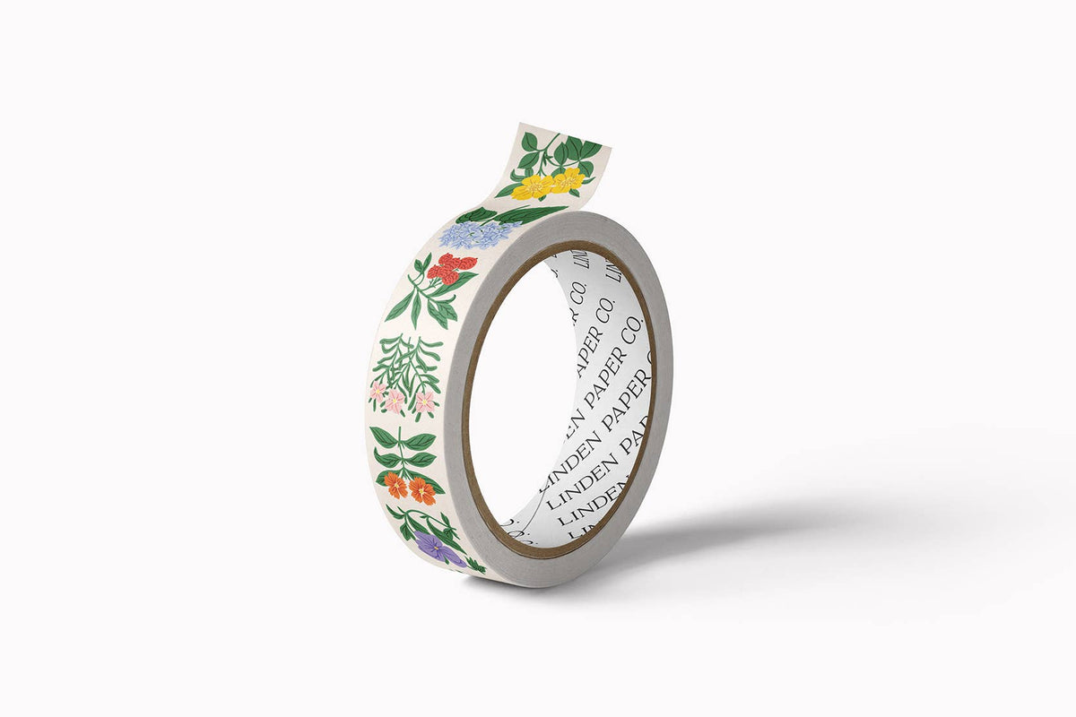 Folk Floral Washi Tape