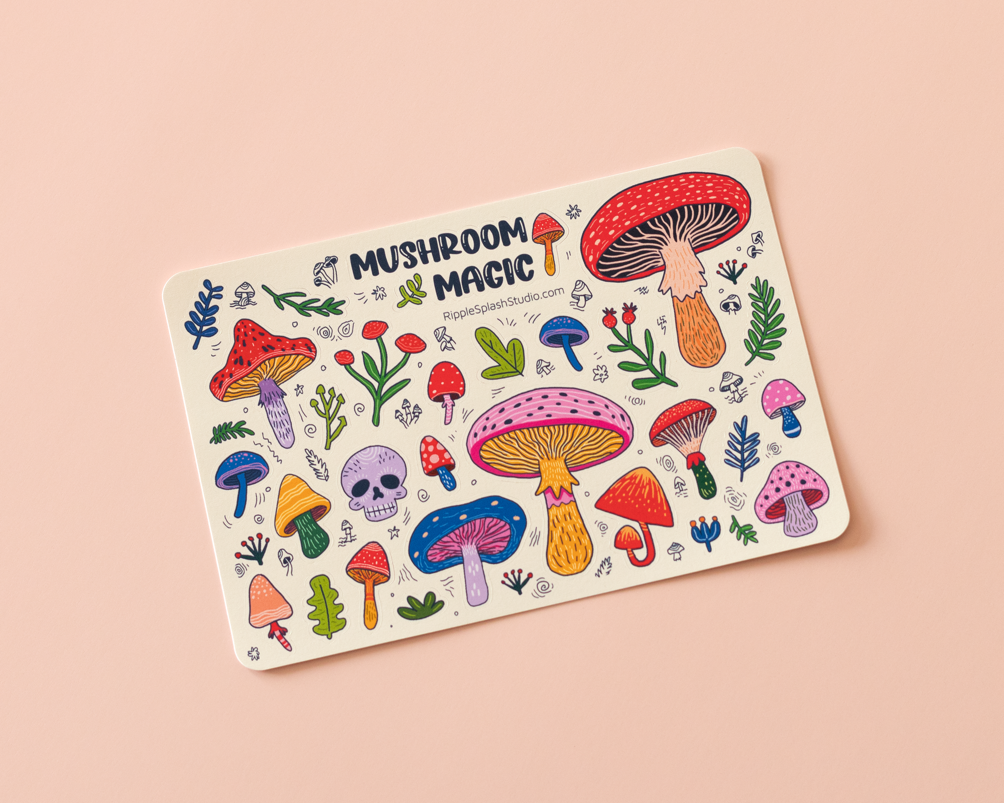 Mushroom Magic Sticker Sheet