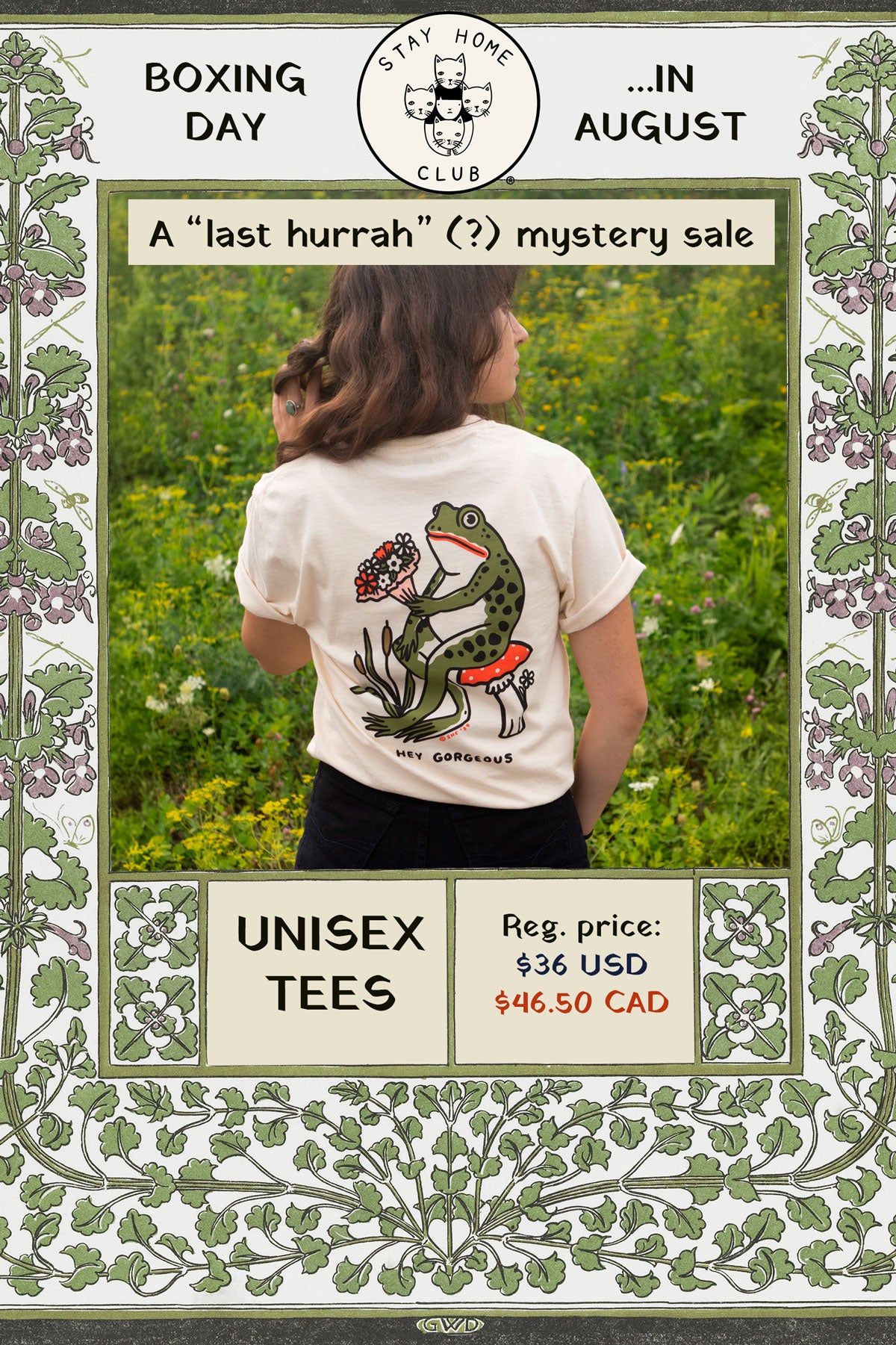 MYSTERY Unisex Tee - Boxing Day In August