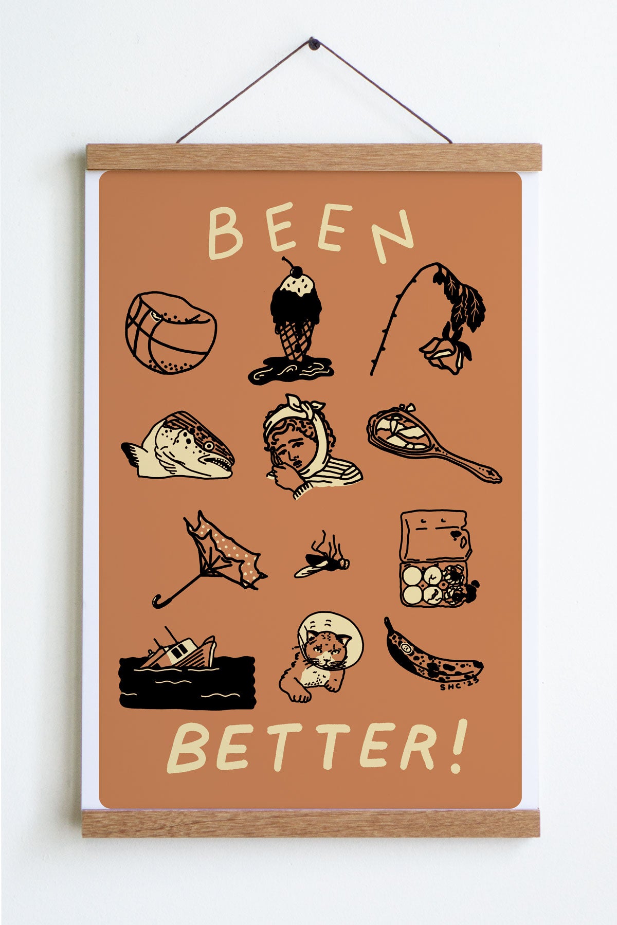 Been Better Icons Print