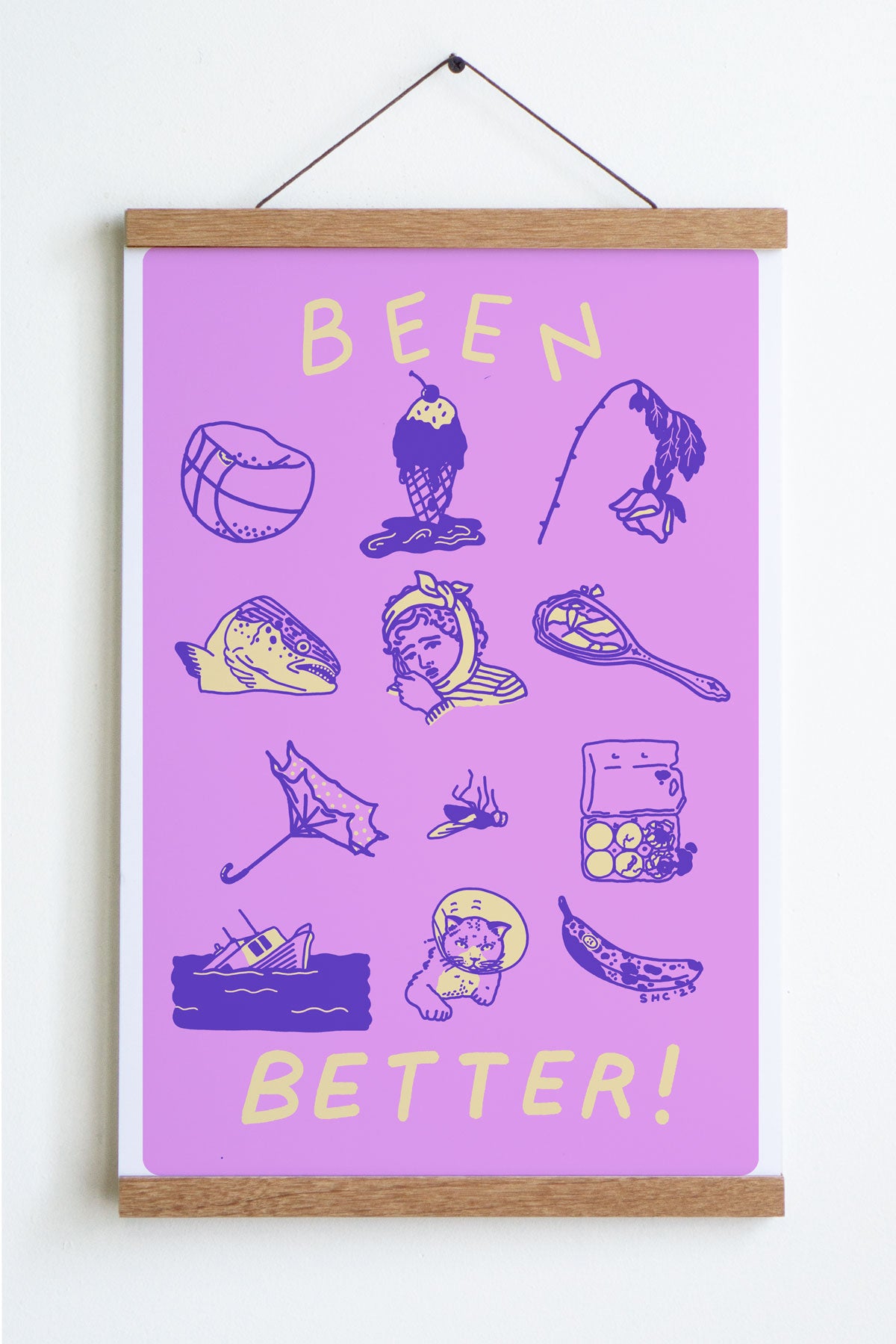 Been Better Icons Print