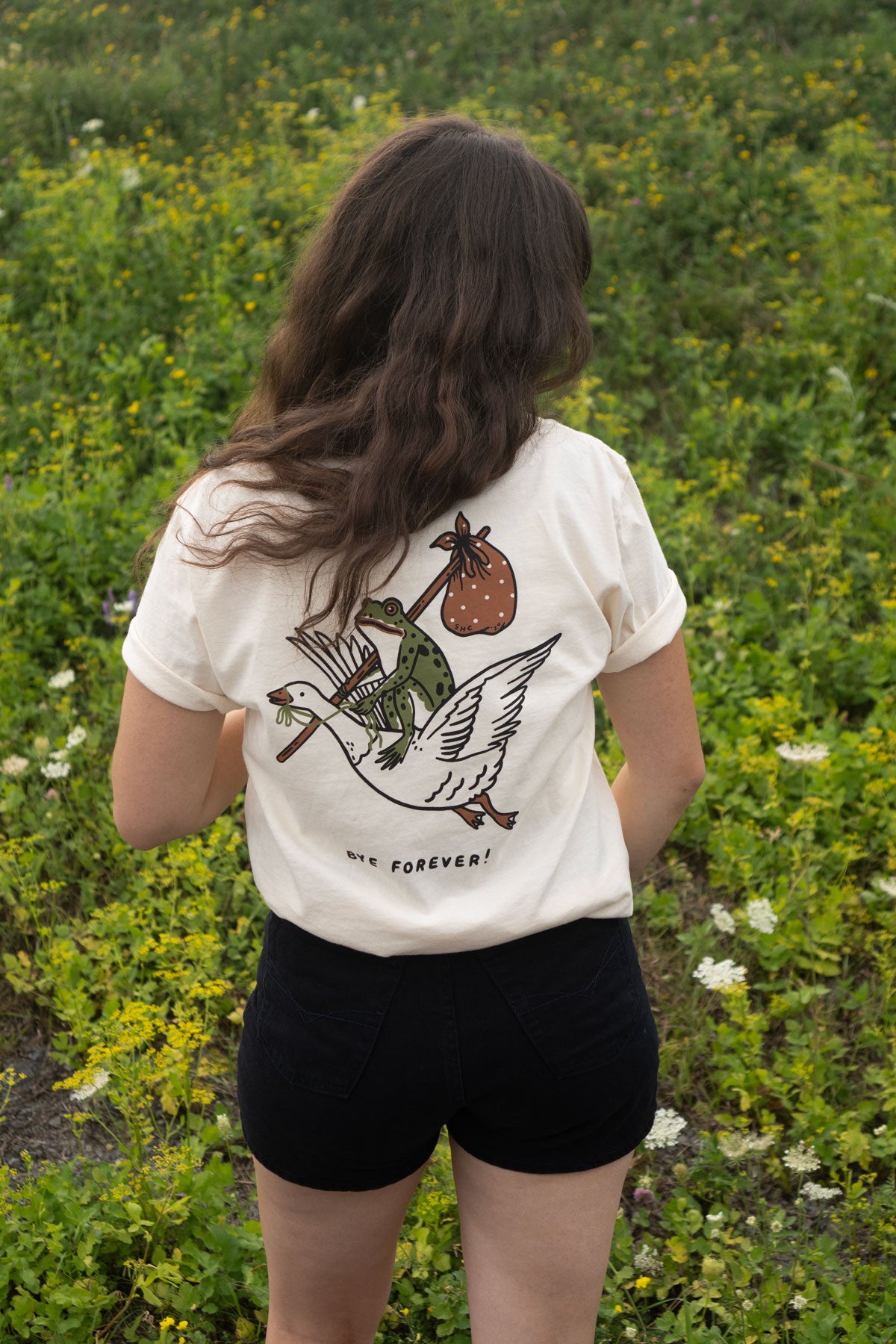 T-Shirt 'Bye Forever (Goose Ride)'