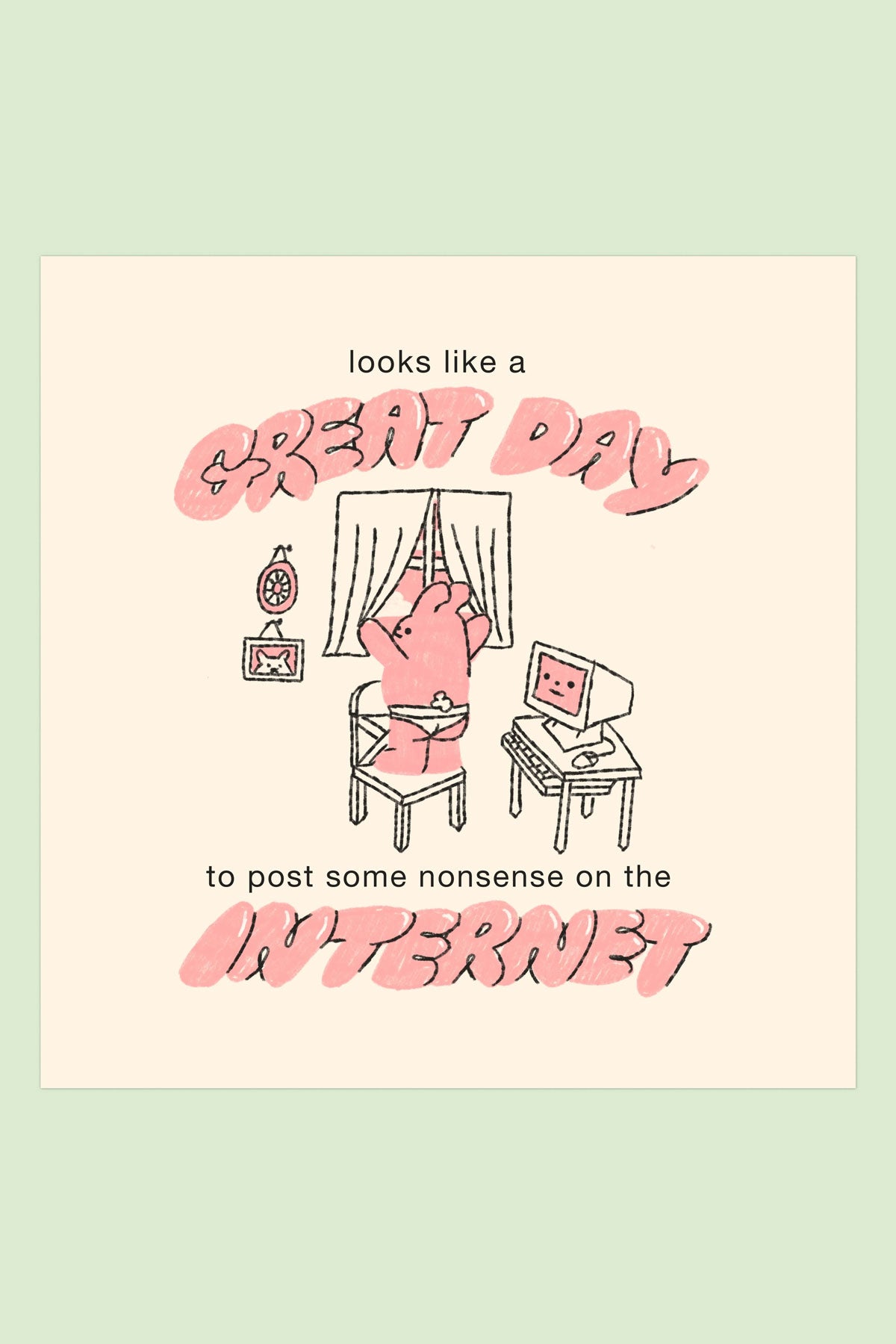 Great Day - Postcard Print