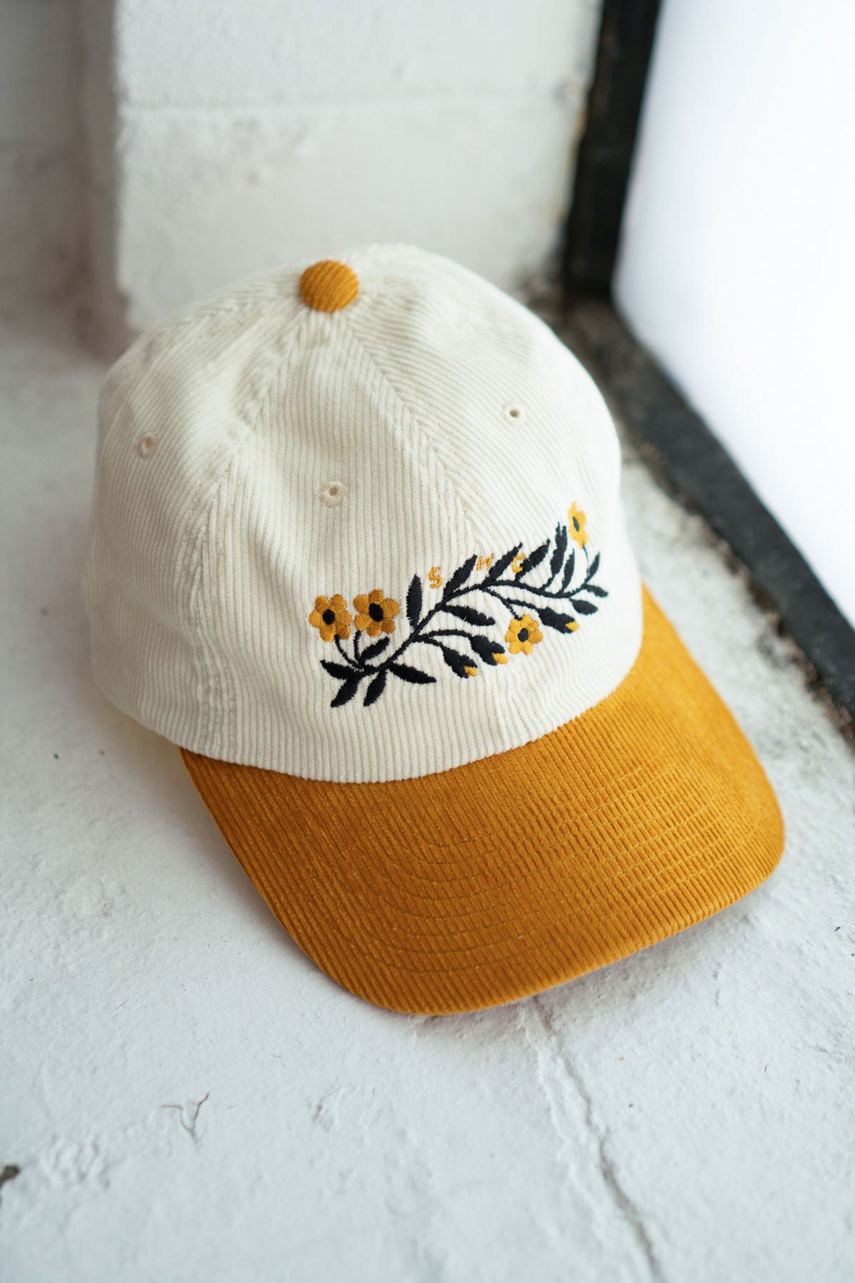 Casquette en Velours Côtelé 'Garland'