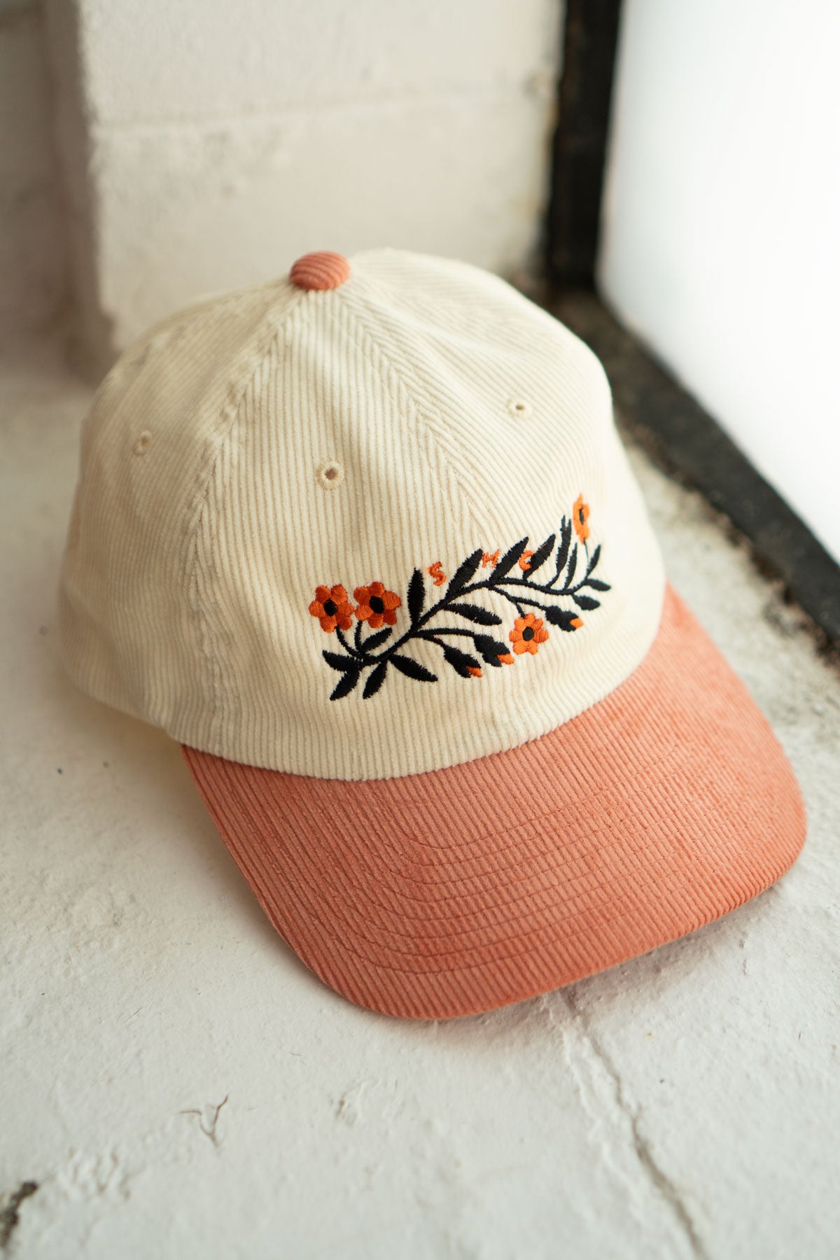 Casquette en Velours Côtelé 'Garland'